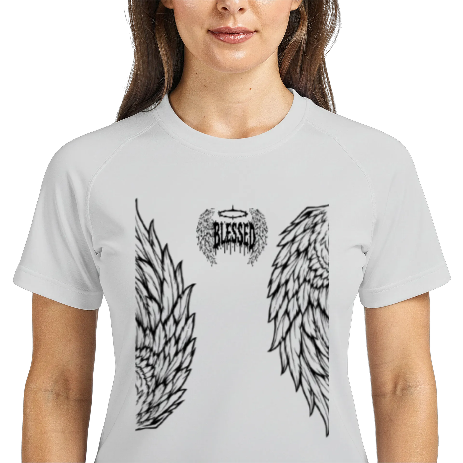 Camiseta Dry-Fit CMB "Blessed" - Branco - Imagem 3