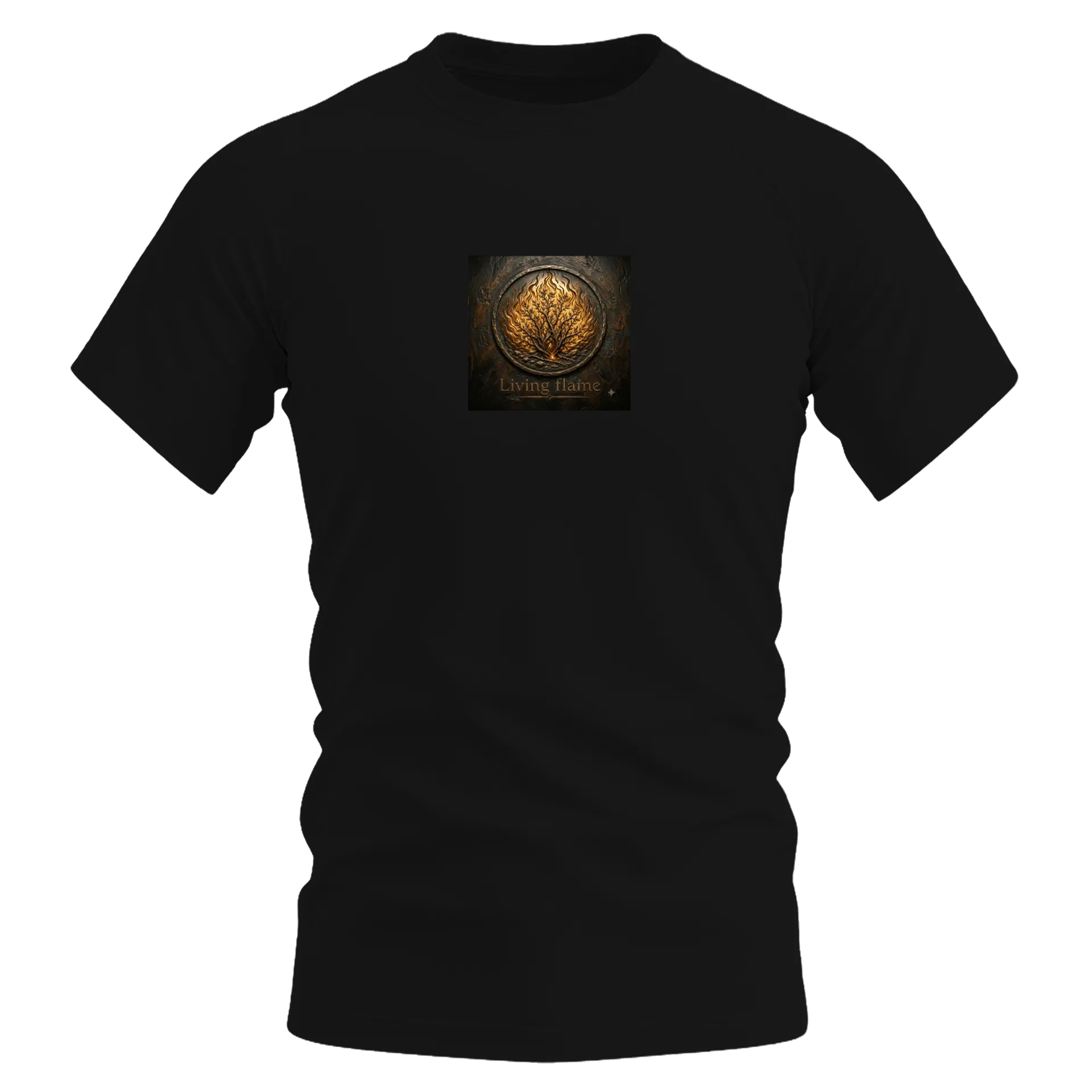 Camiseta Dry Fit Versão Flame Tree Estampa Ilustrada de Magno — imagem 1 de 6