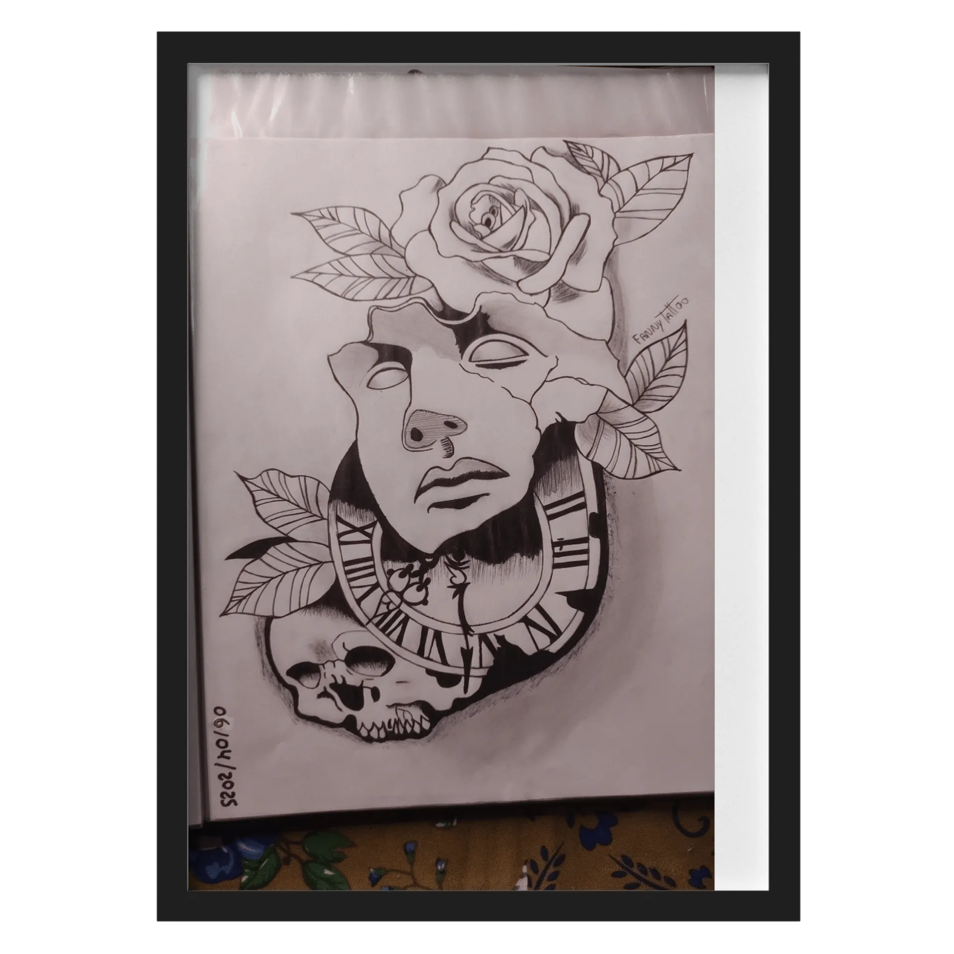Quadro A3 personalizado Com Vidro - Imagem 1
