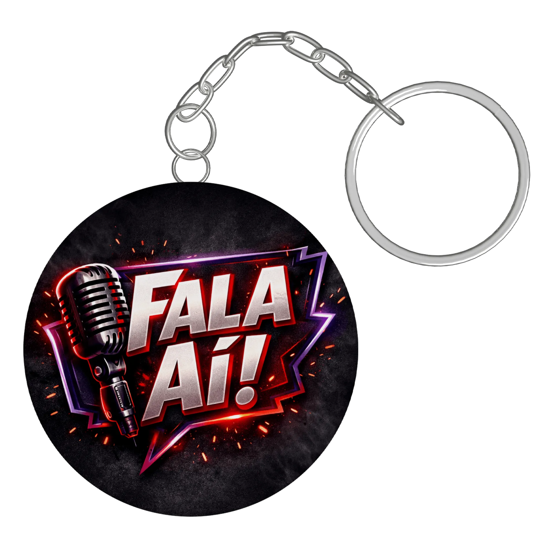 Chaveiro personalizado de falaAistory