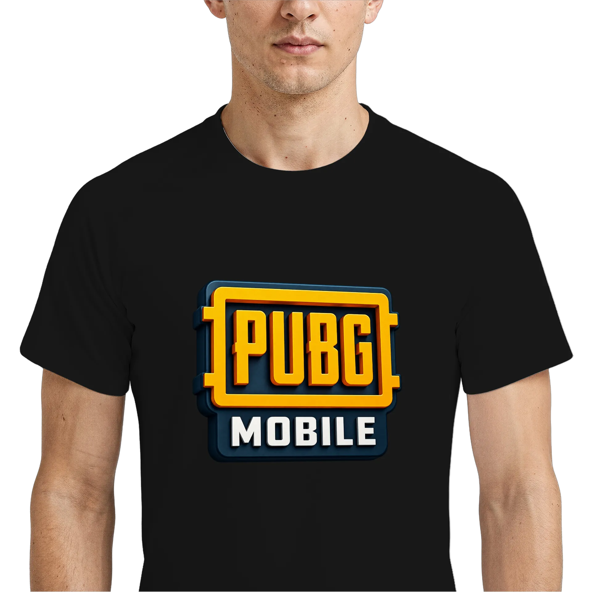 Camiseta Dry Fit Logo PUBG Mobile Tipográfico em Relevo - Imagem 4