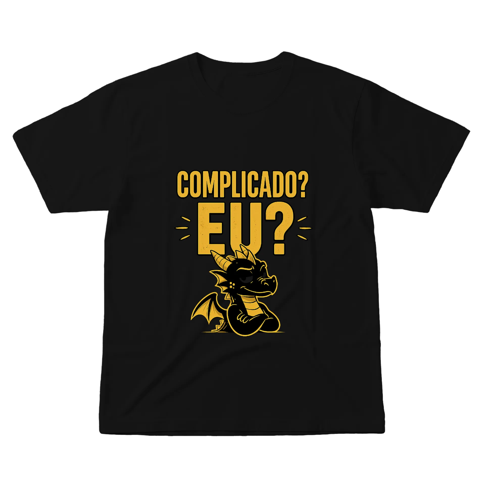 Camiseta Personalizada Complicado? EU? 100% Algodão de Alex