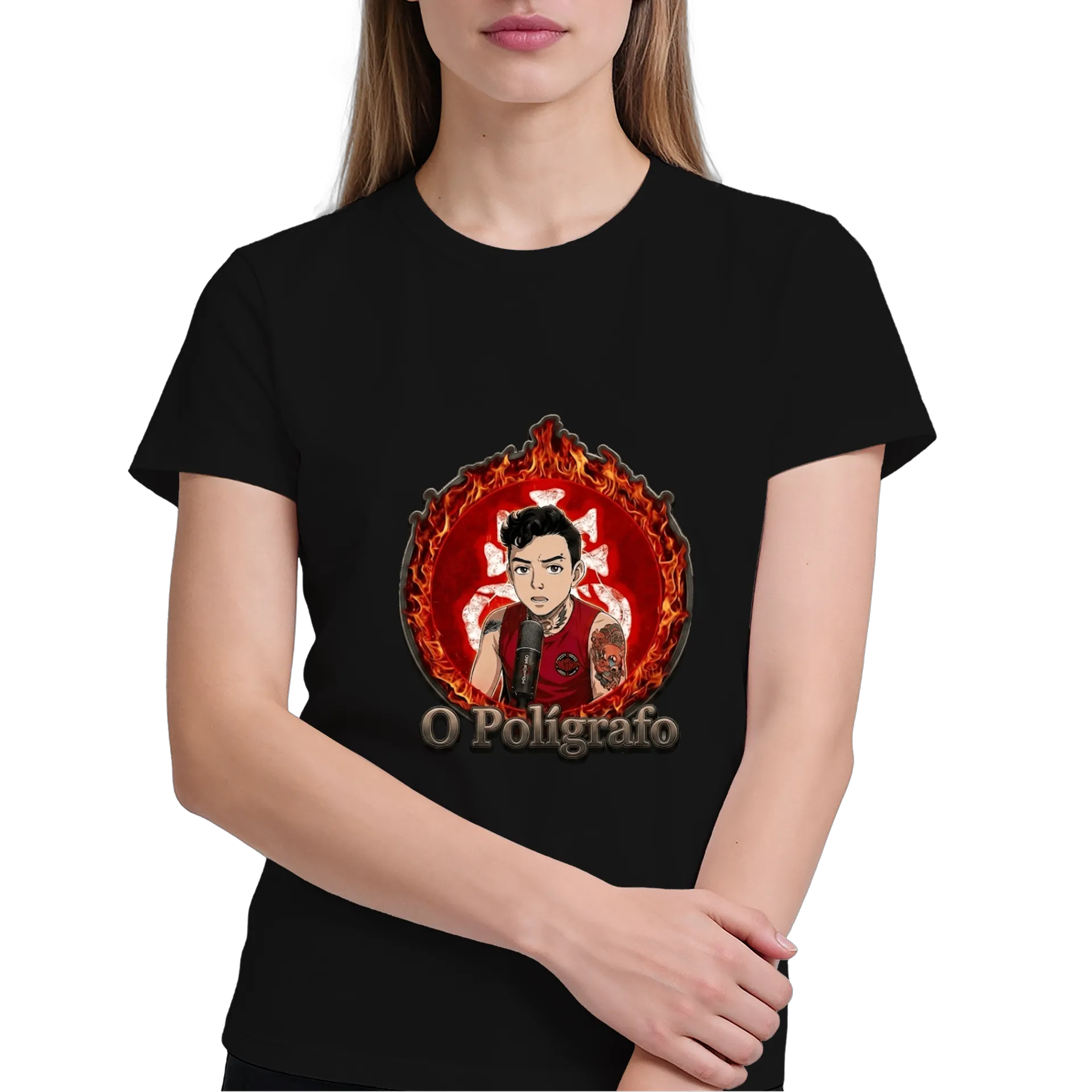 Camiseta personalizada polígrafo - Imagem 4