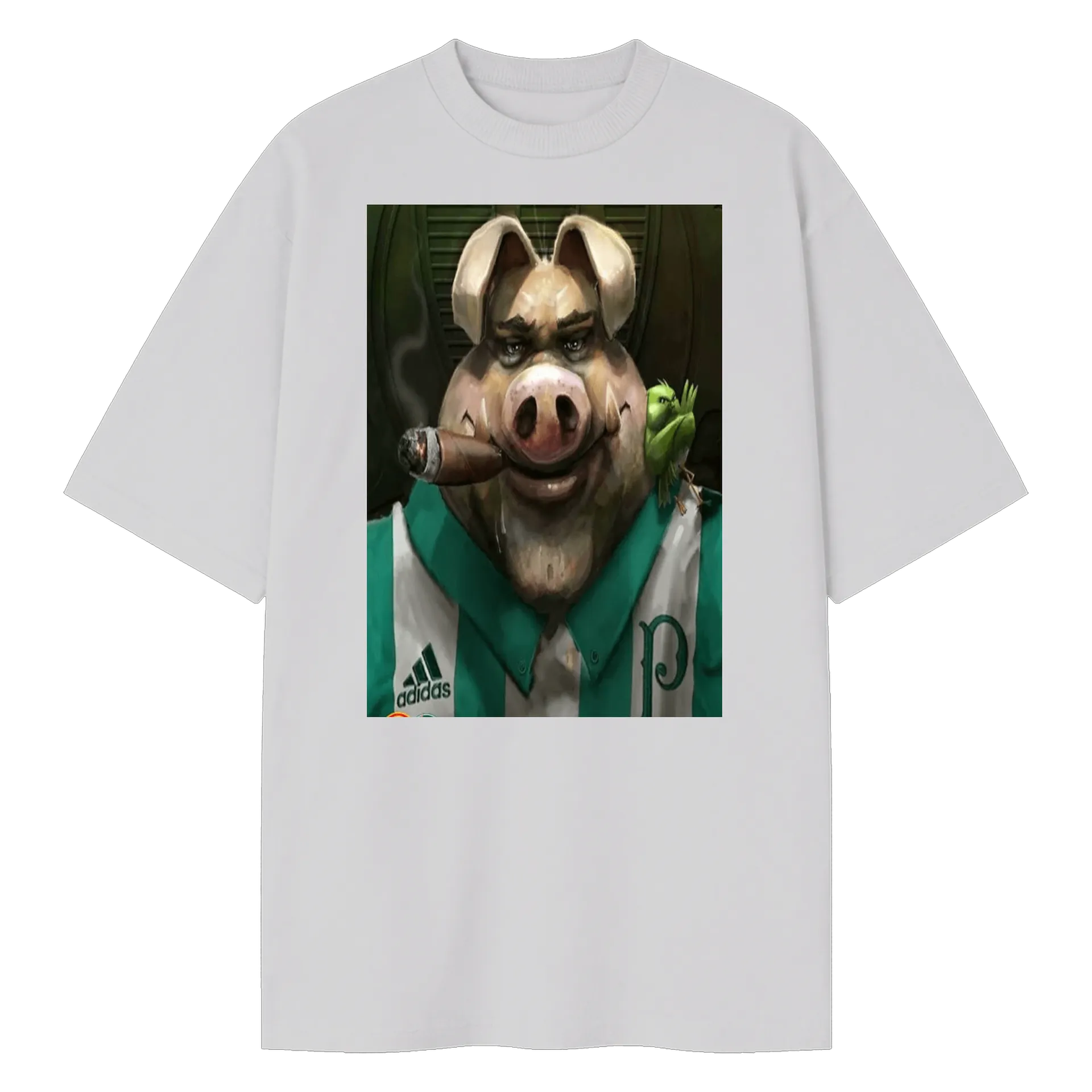 Camiseta Oversized de Palestra Raiz 1914 🔱🐷🪽⚡
