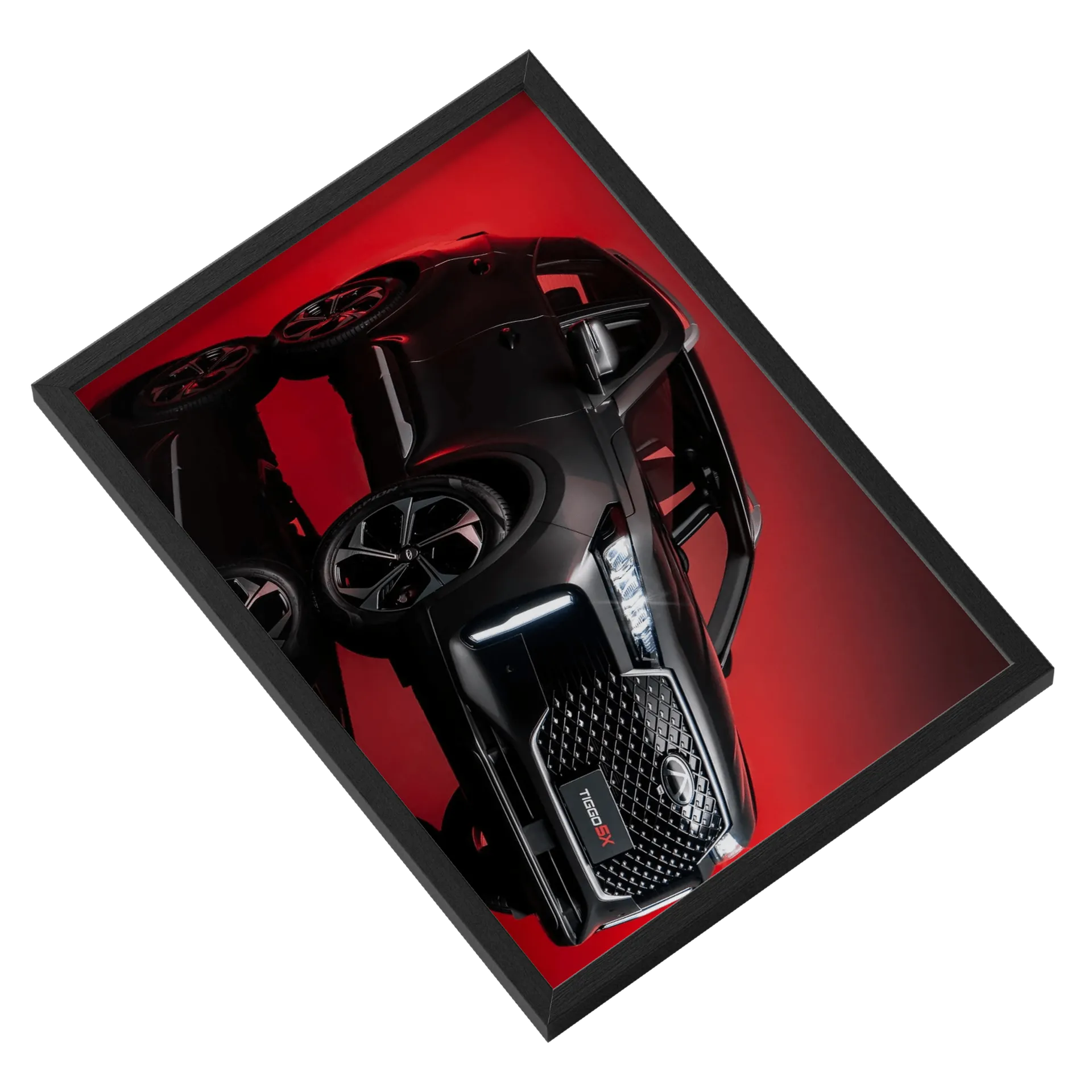 Quadro A3 personalizado Com Vidro TIGGO 5 B - Imagem 2