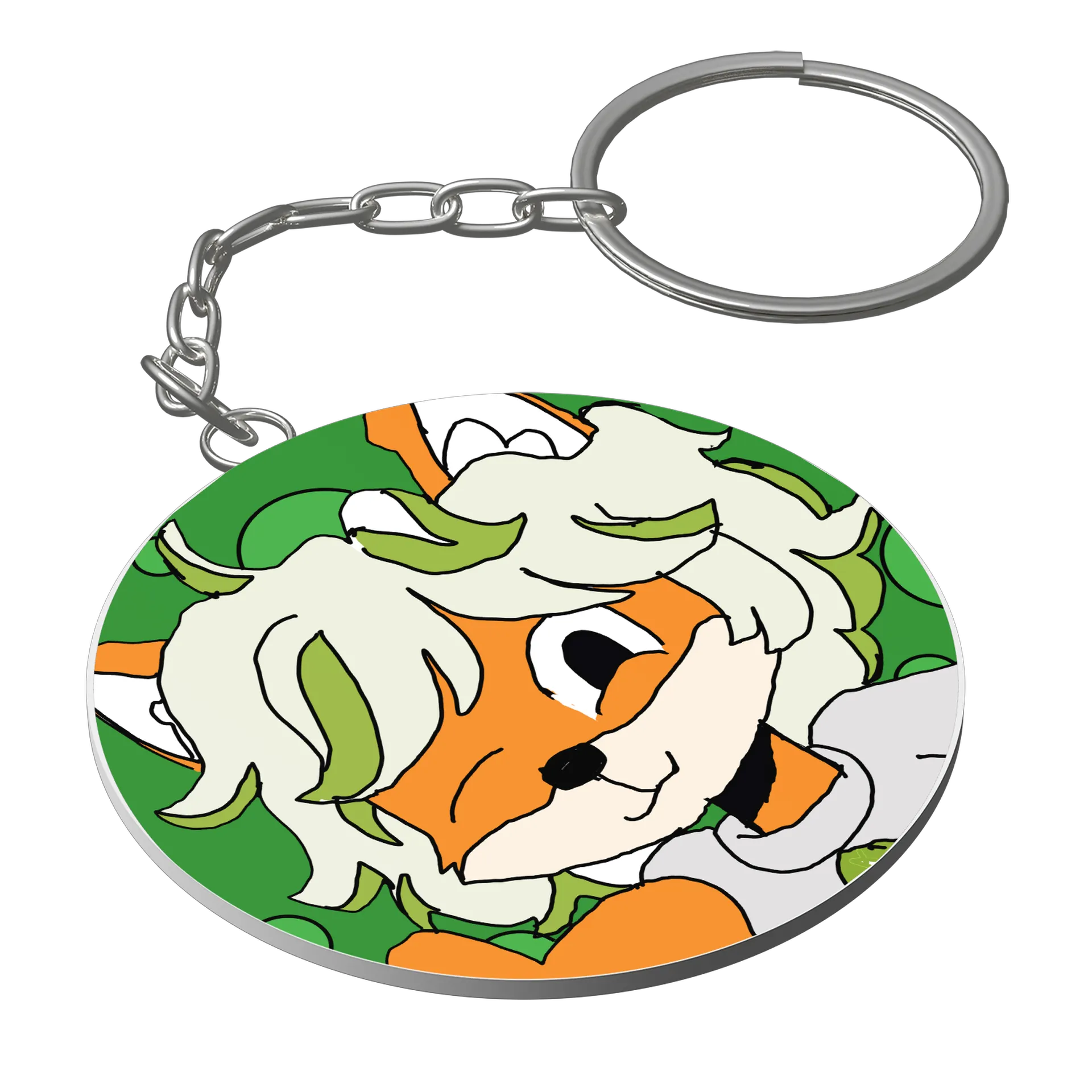 Chaveiro - Leaf de Mundo Raio Shop — imagem 1 de 3