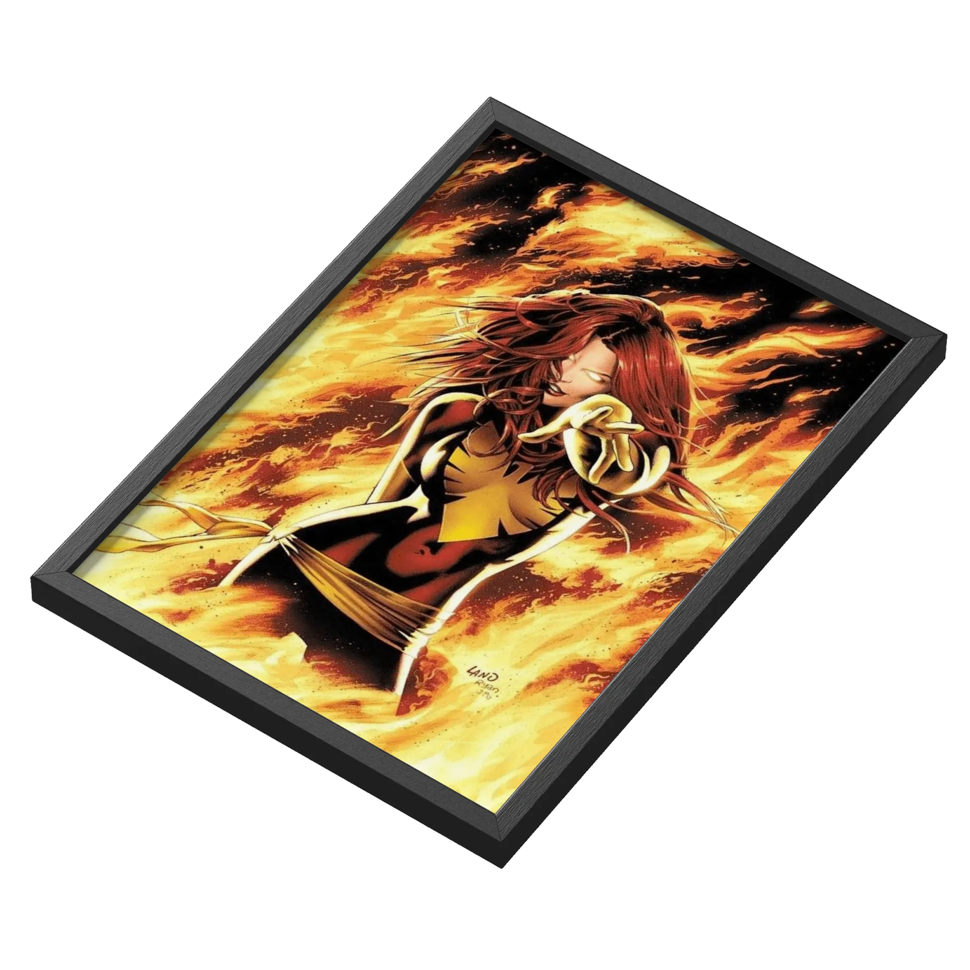 Jean Grey - Quadro A3 personalizado - Imagem 3