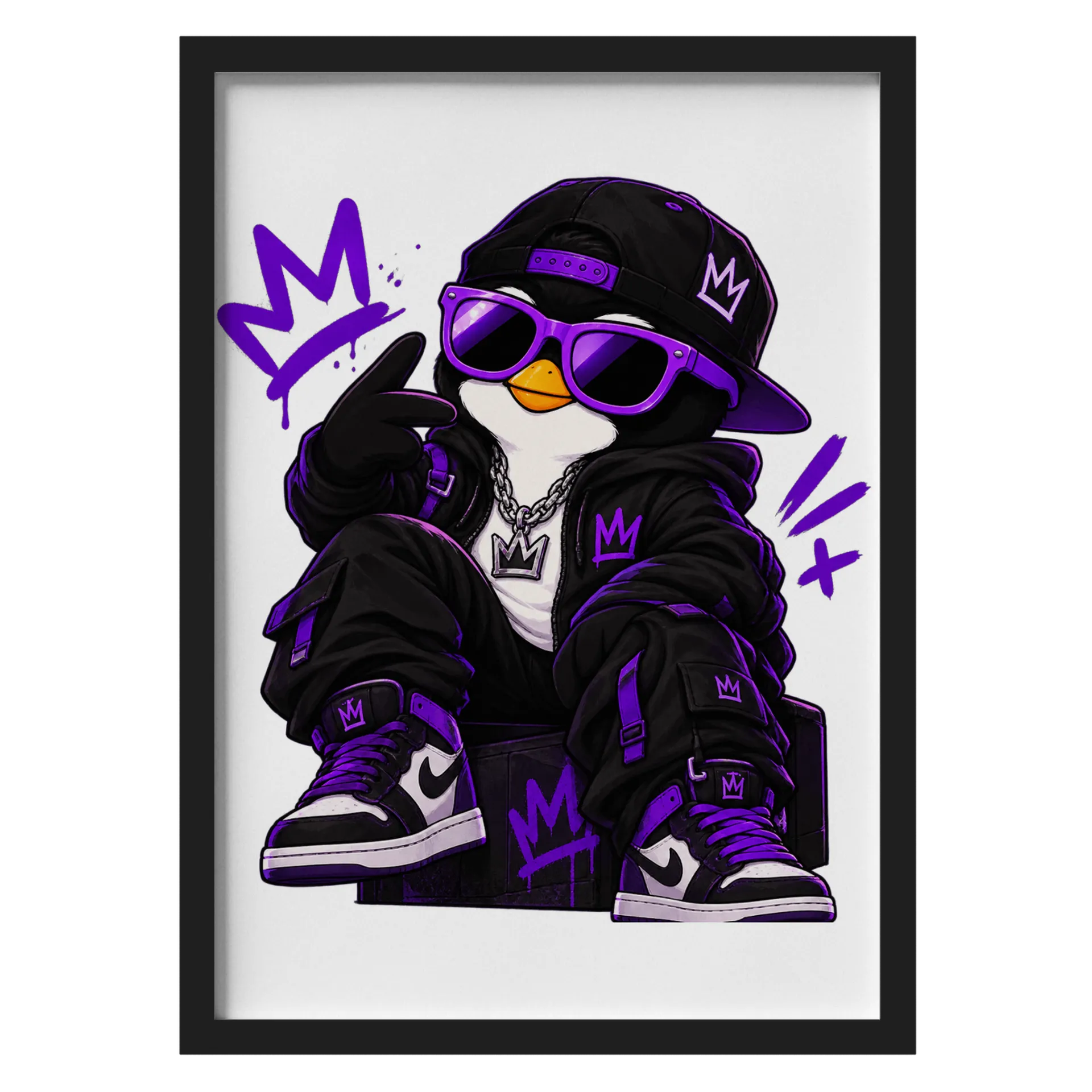 Quadro A3 personalizado Com Vidro - Imagem 1