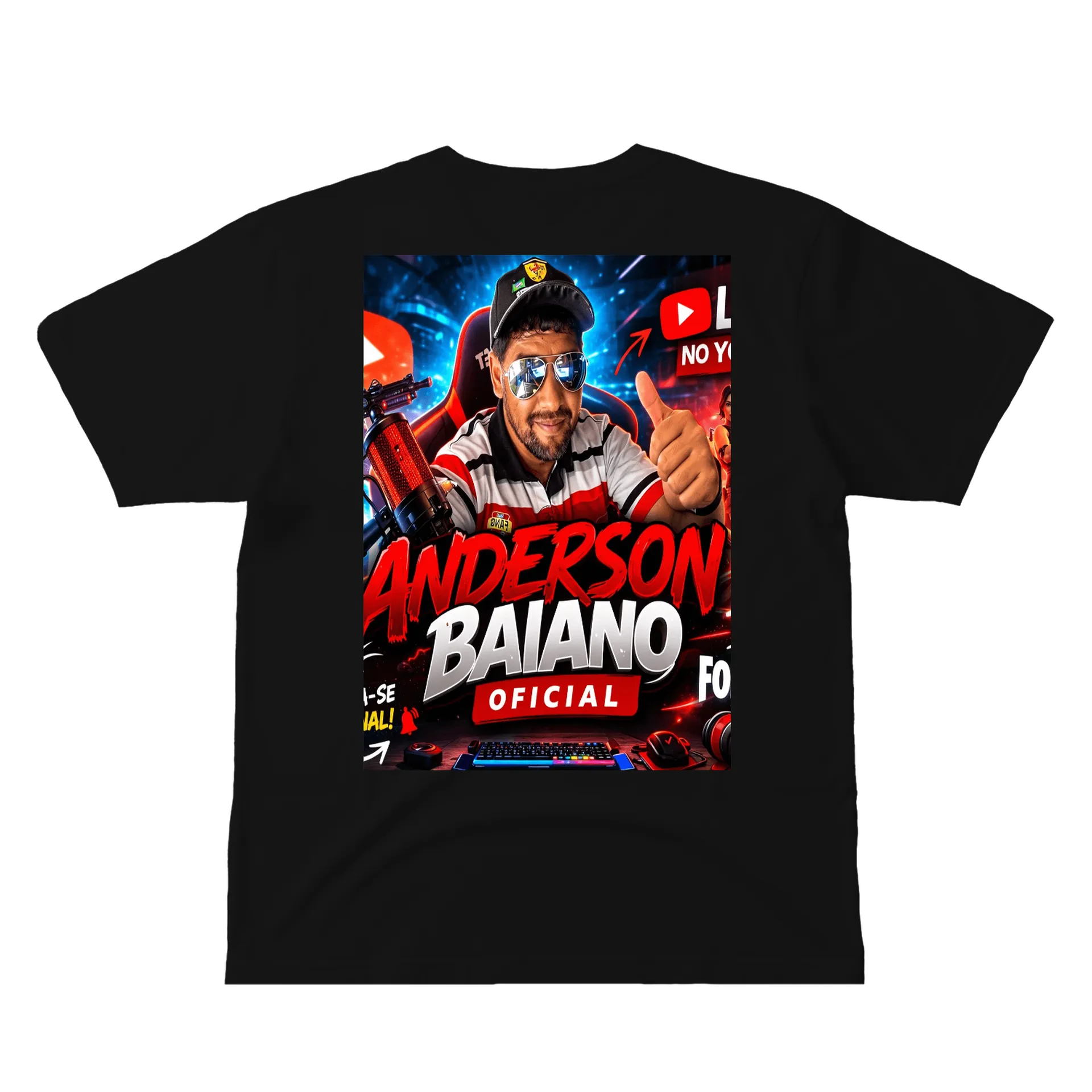 Camiseta personalizada de Anderson gamer sp 