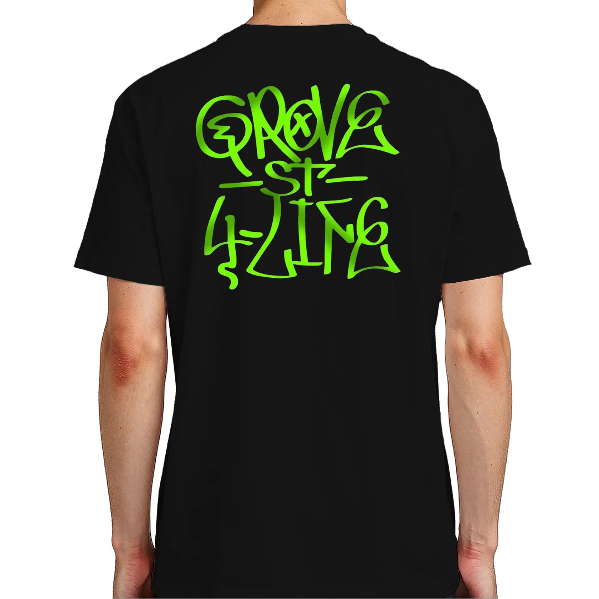 Camiseta Estampa Graffiti Grove Street 100% Algodão - Imagem 7