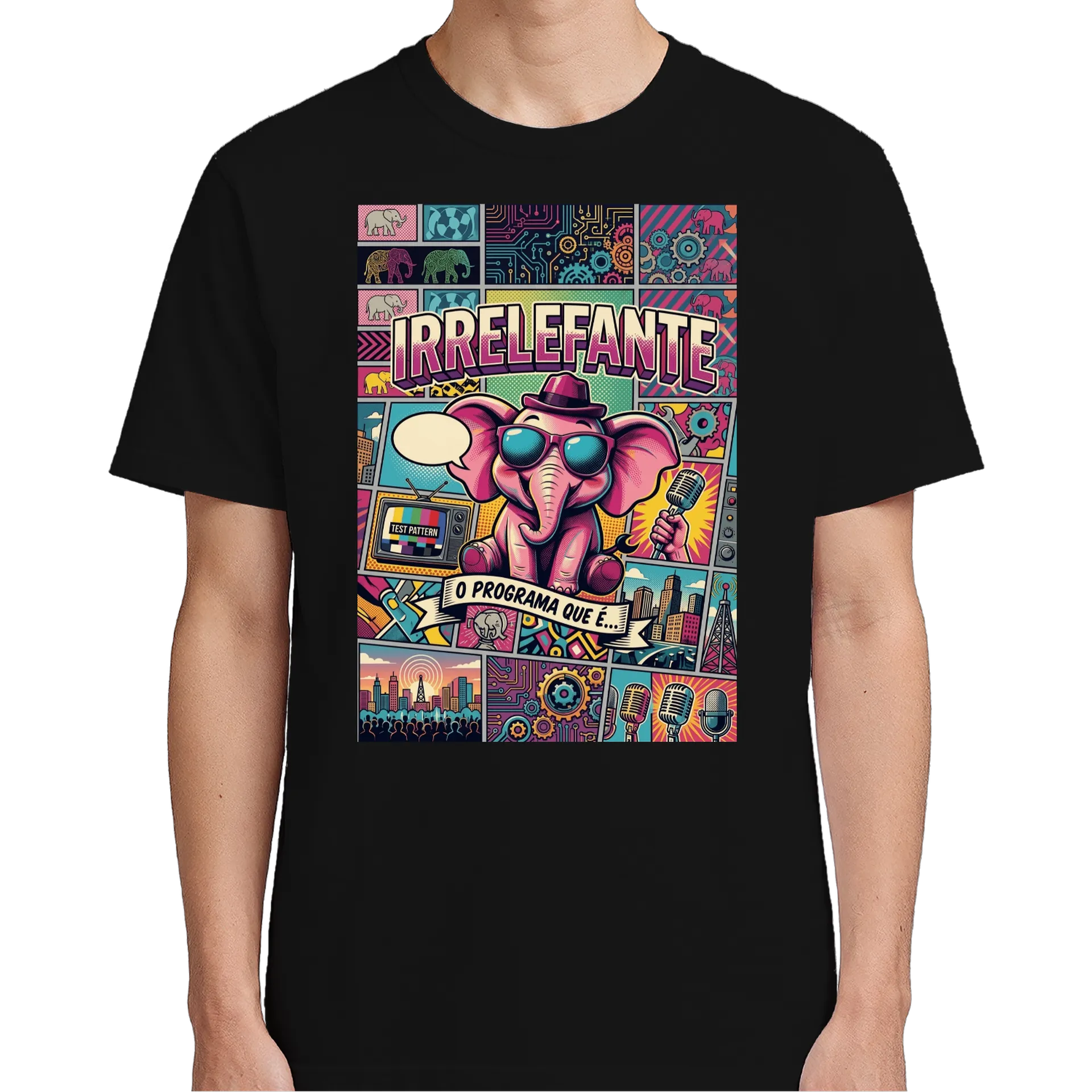 Camiseta O programa que é de Programa Irrelefante — imagem 4 de 6