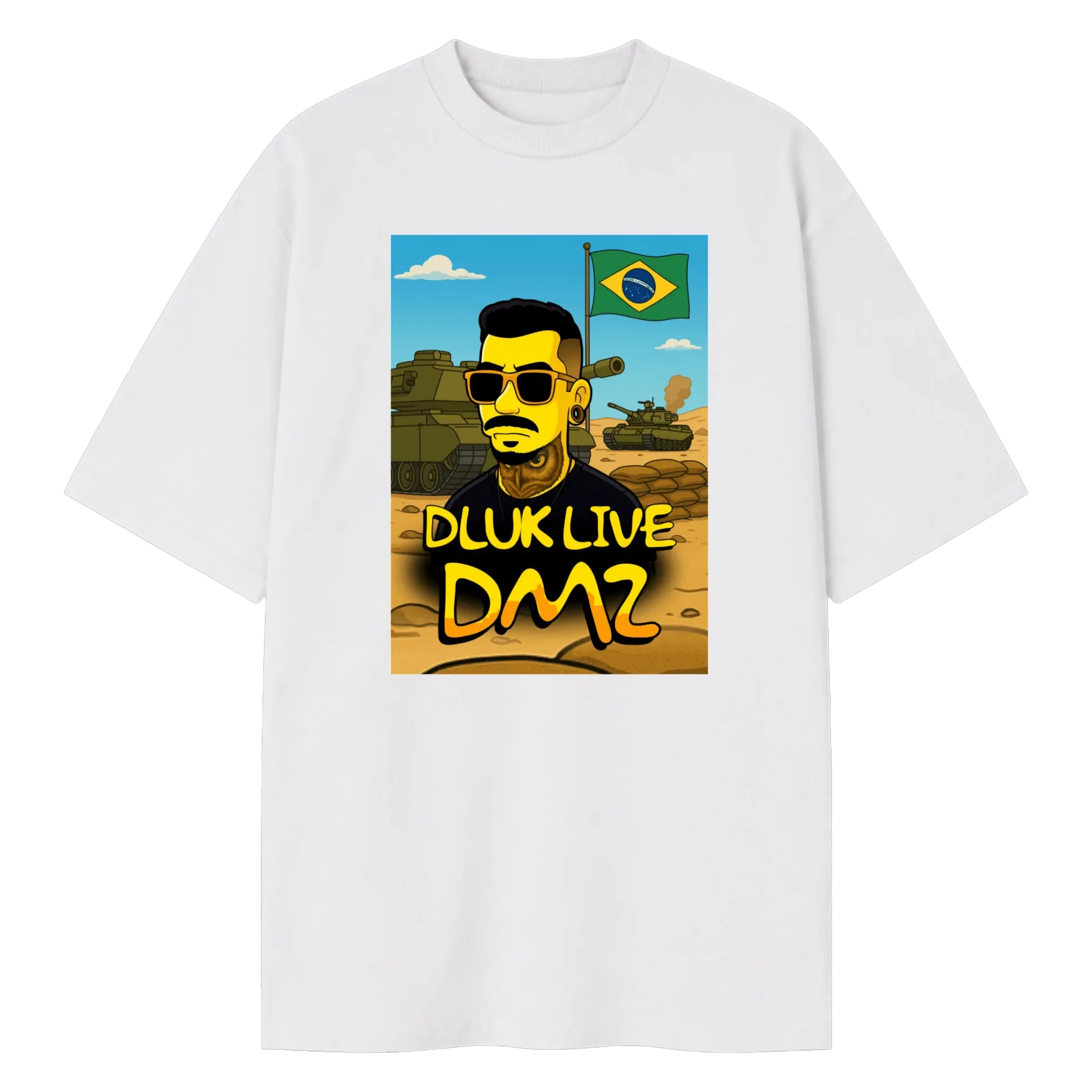 Camiseta Simpsons DLuk Live - Imagem 7