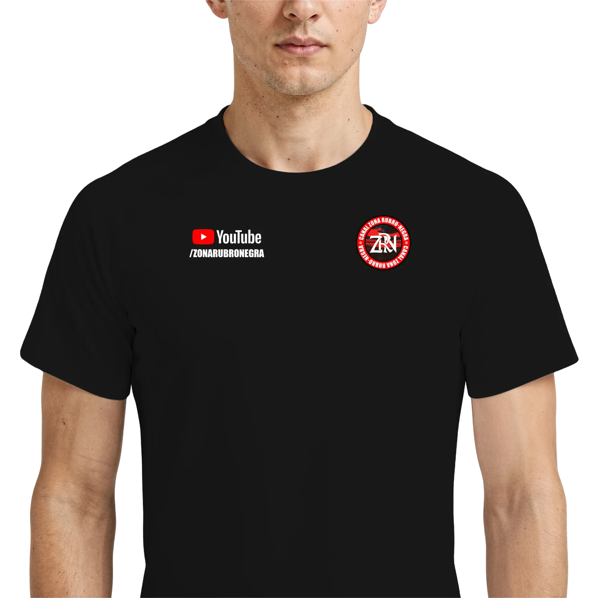 Zona Rubro Negra Dry Fit Modelo Simples - Imagem 4