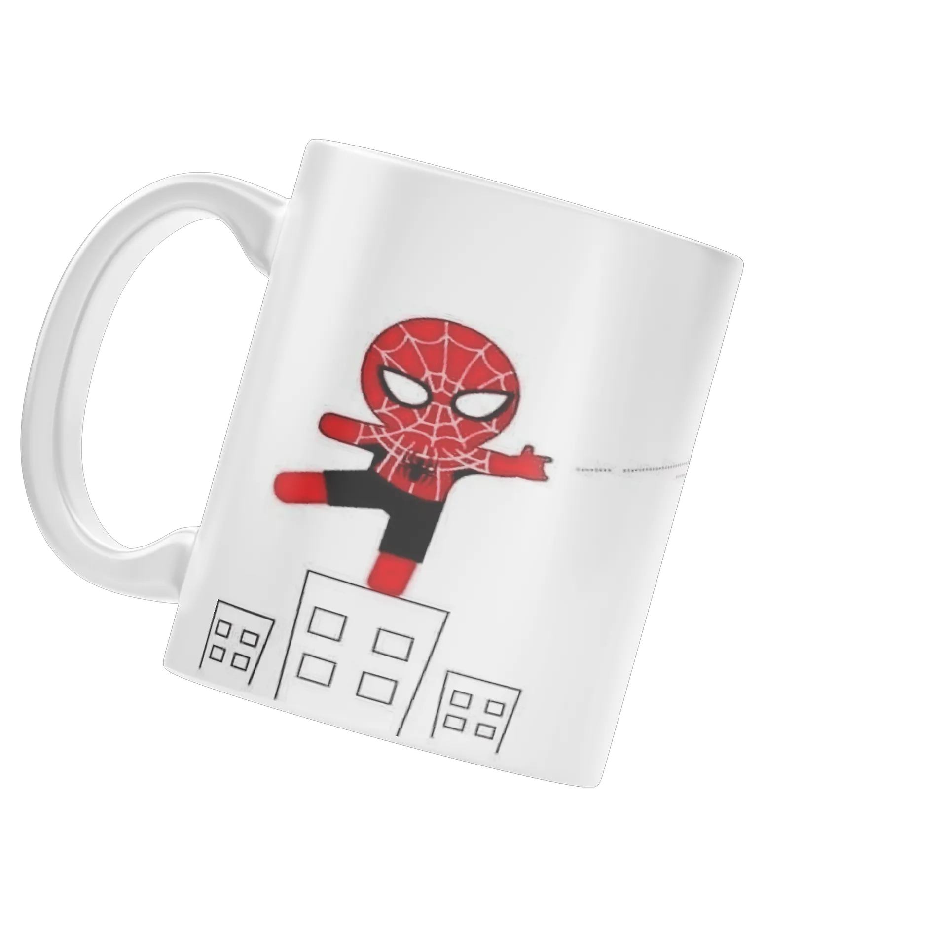 Caneca Porcelana Homem-Aranha 325ml de krono store