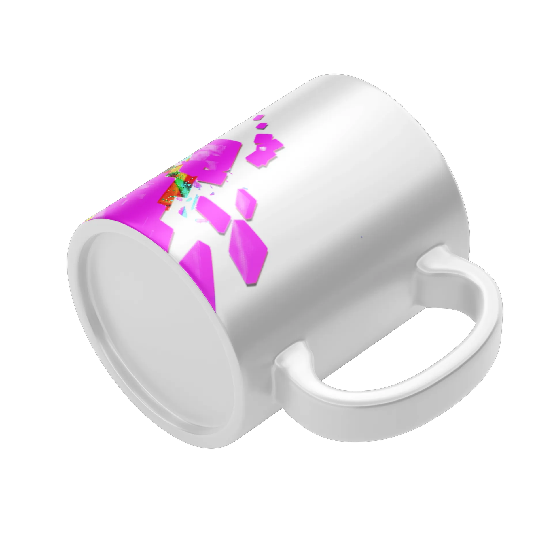 Caneca personalizada com F de FAROFEIROS de FAROFEIROS — imagem 4 de 4