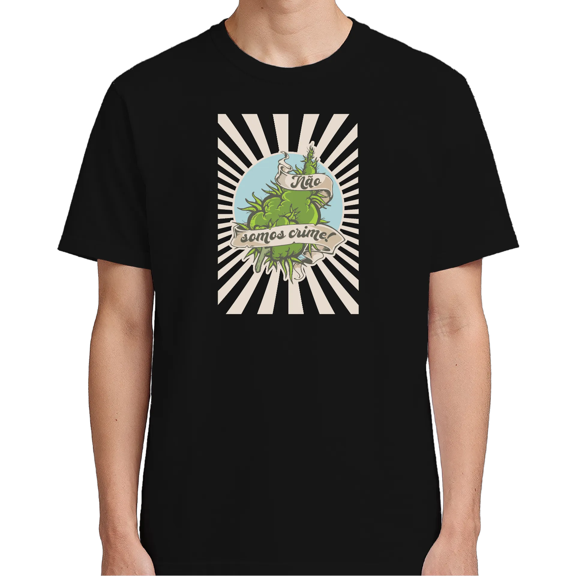 Camiseta Não Somos Crime 100% Algodão - Imagem 5