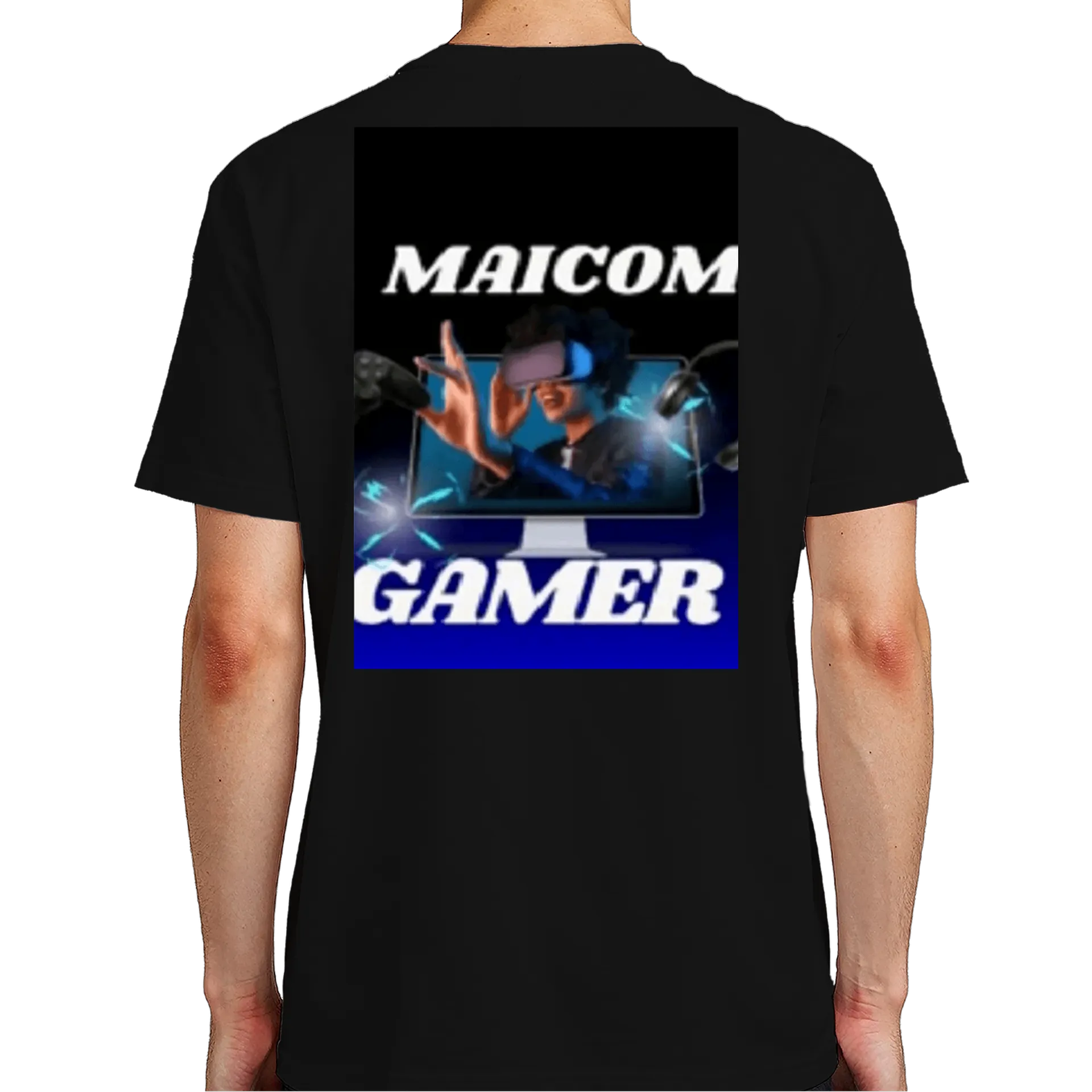 Camiseta Avançar Gamer 100% Algodão de Maicom Gamer — imagem 6 de 6