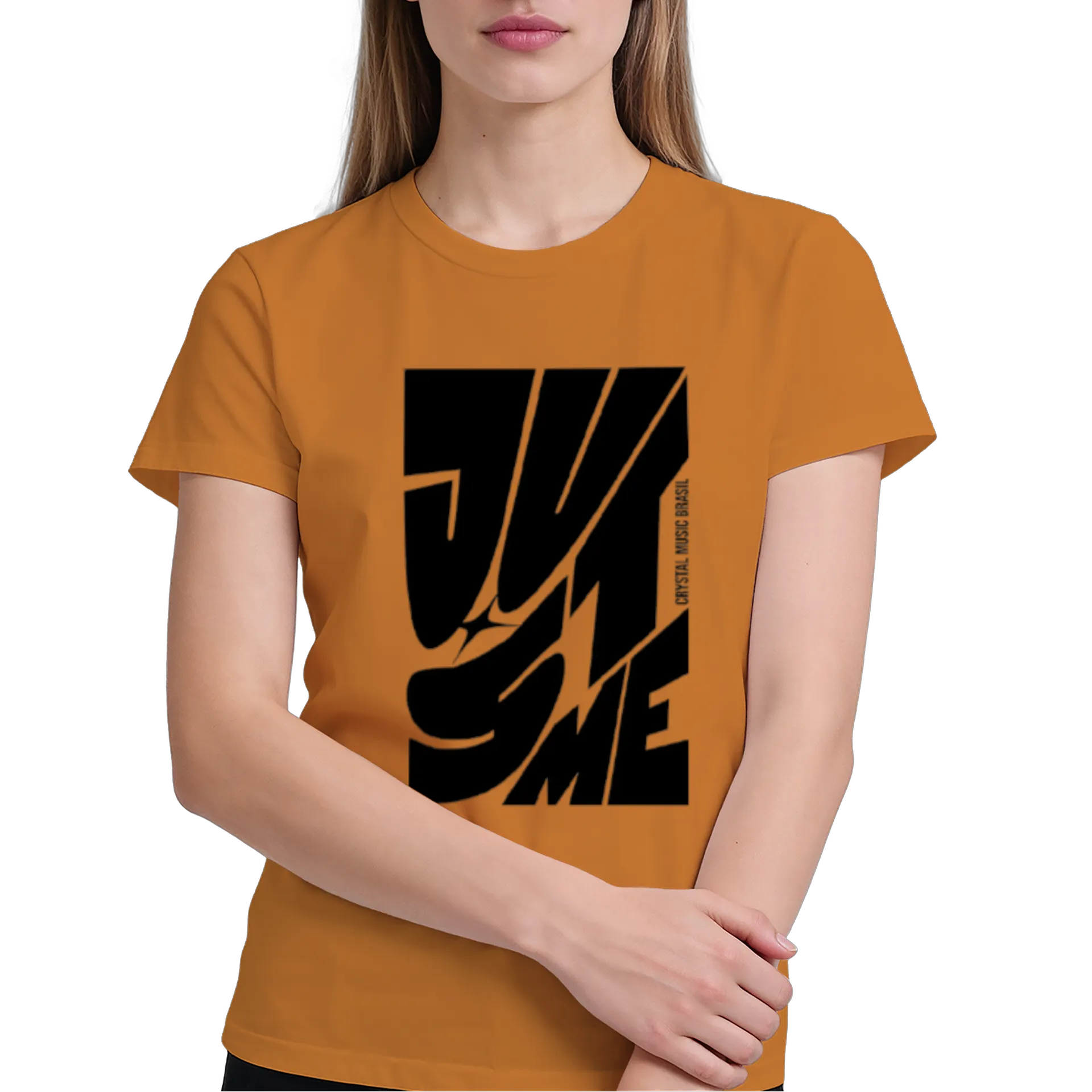Camiseta CMB "Just Me" - Laranja - Imagem 4