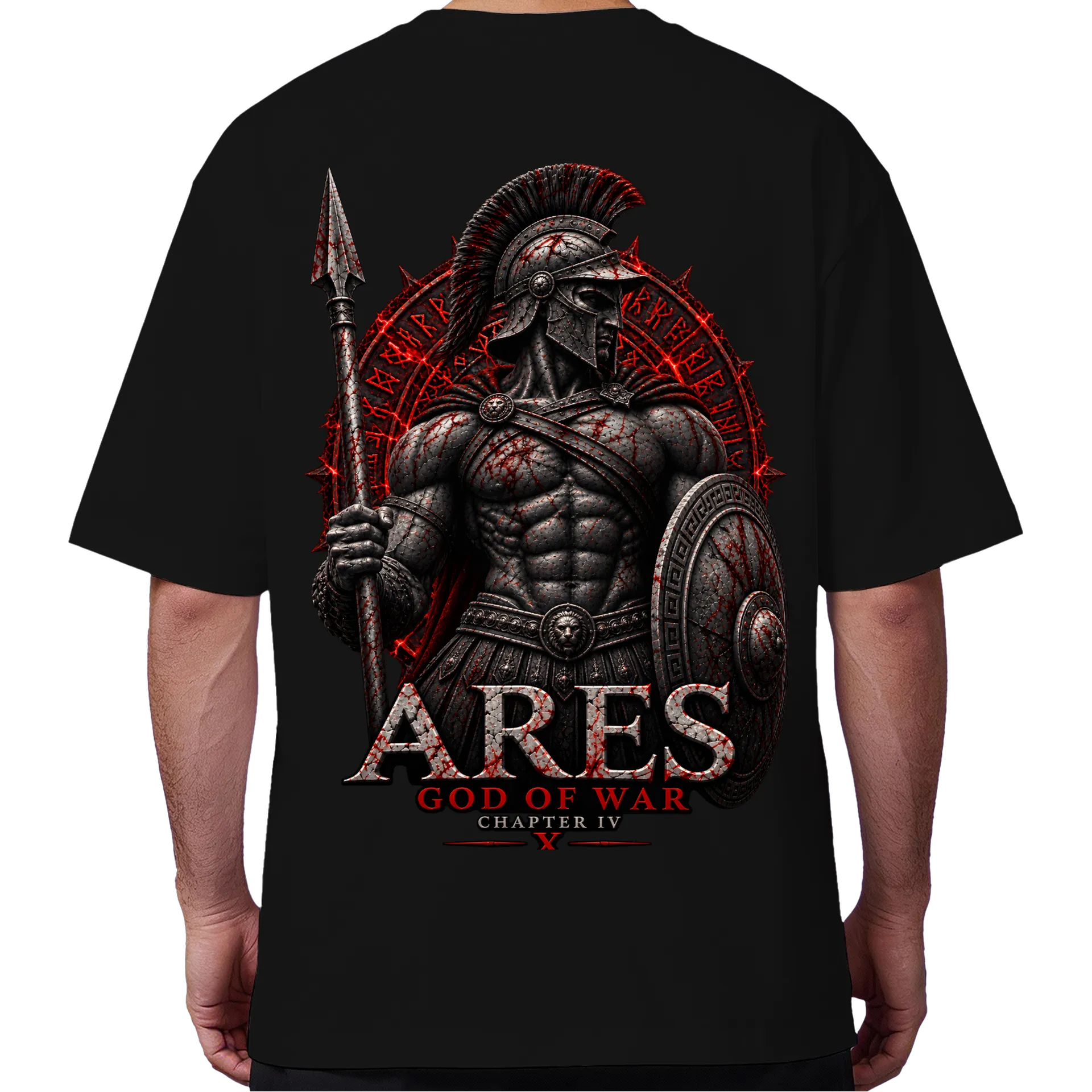 Oversized God of War Ares - Imagem 1