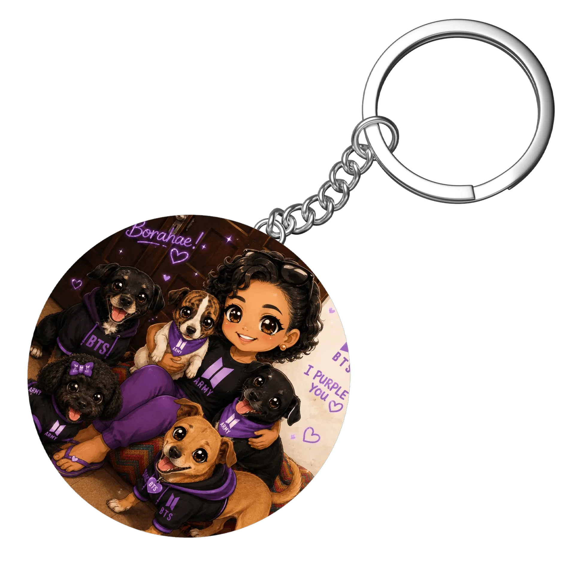 Chaveiro personalizado Army Protetora de Animais  de Anja Protetora  — imagem 3 de 3