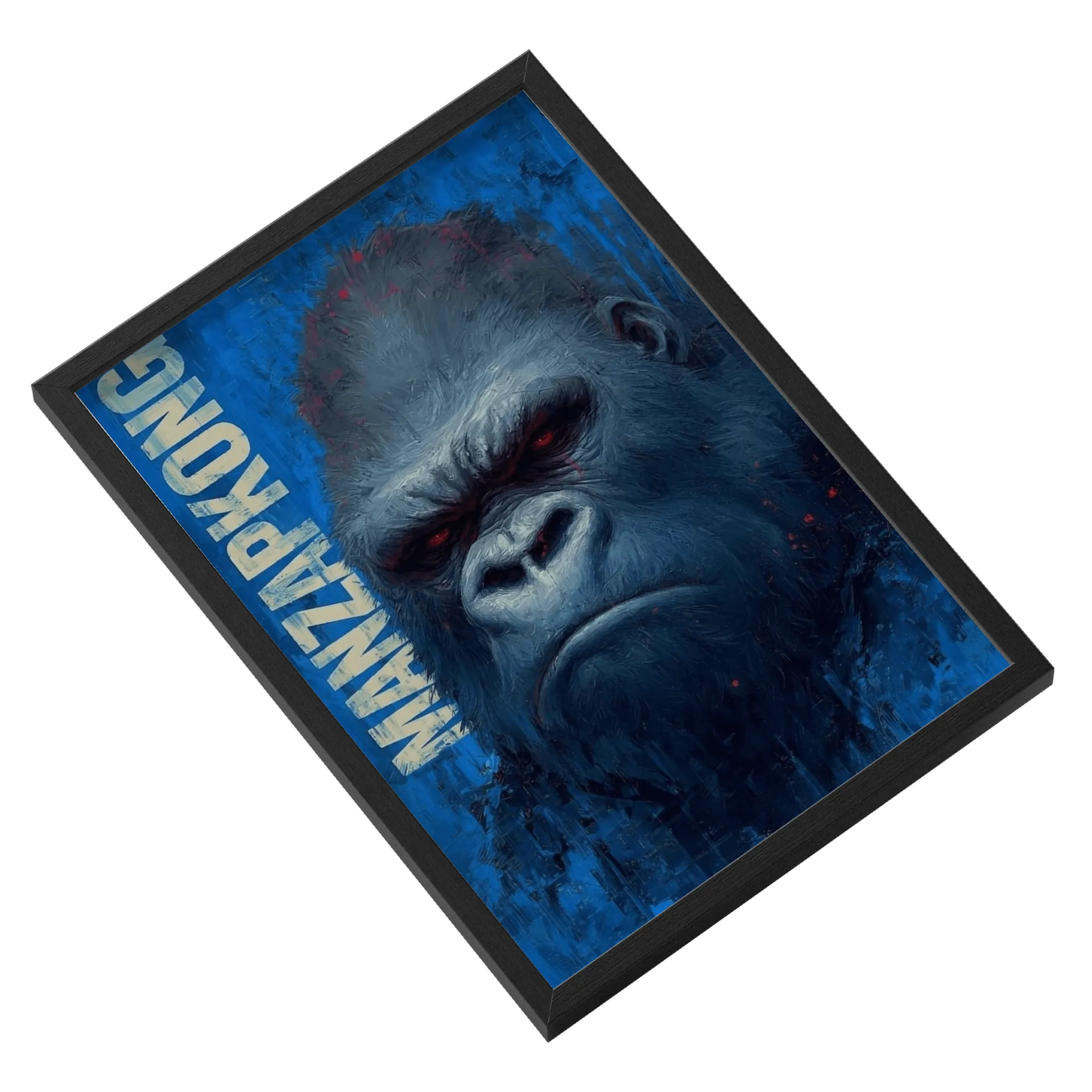 Quadro Manzap Kong, O Goril A3 personalizado de Manzap Kong 