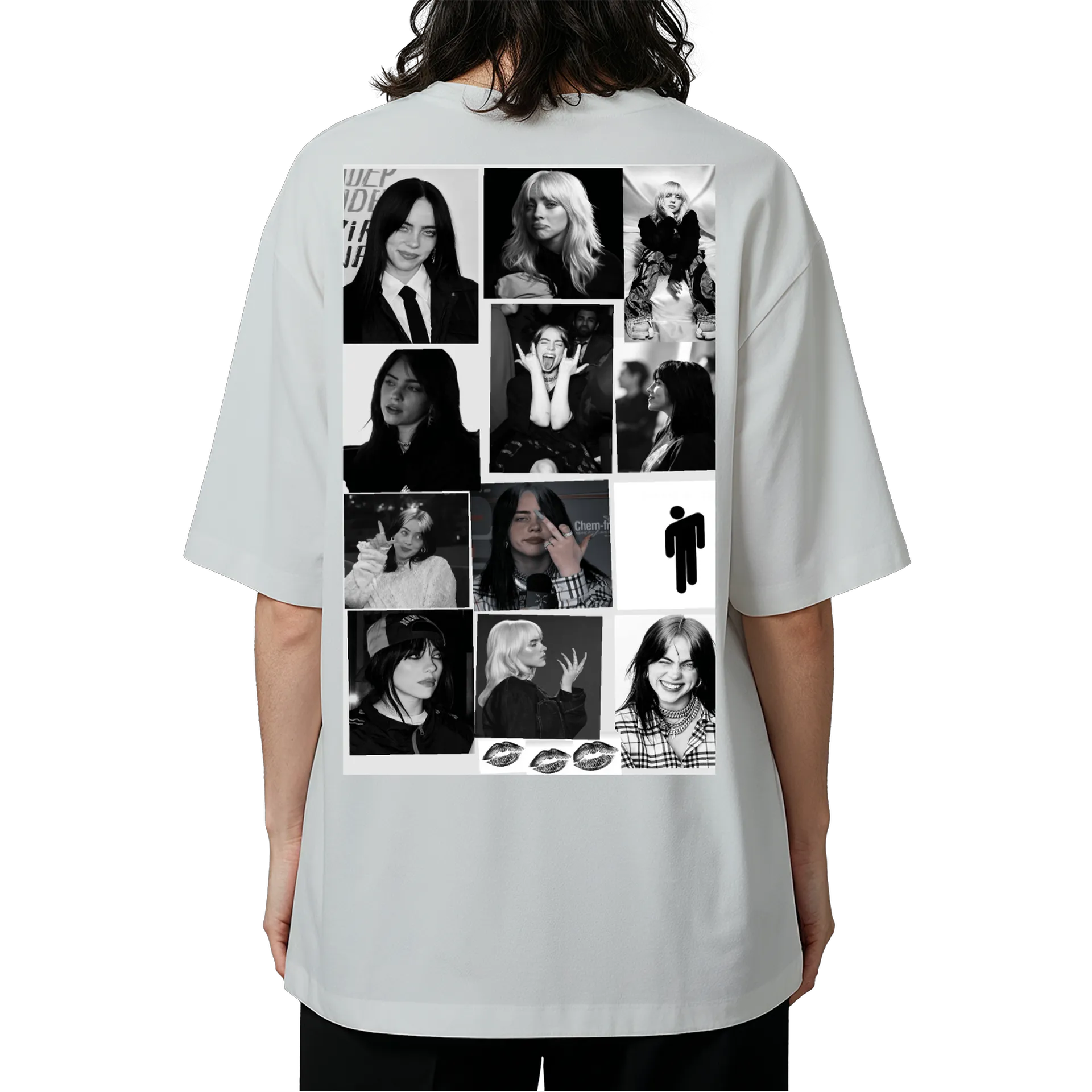 Camiseta Oversized Estampa Gato Astronauta Preto 100% de Morpheus_ofc — imagem 5 de 6