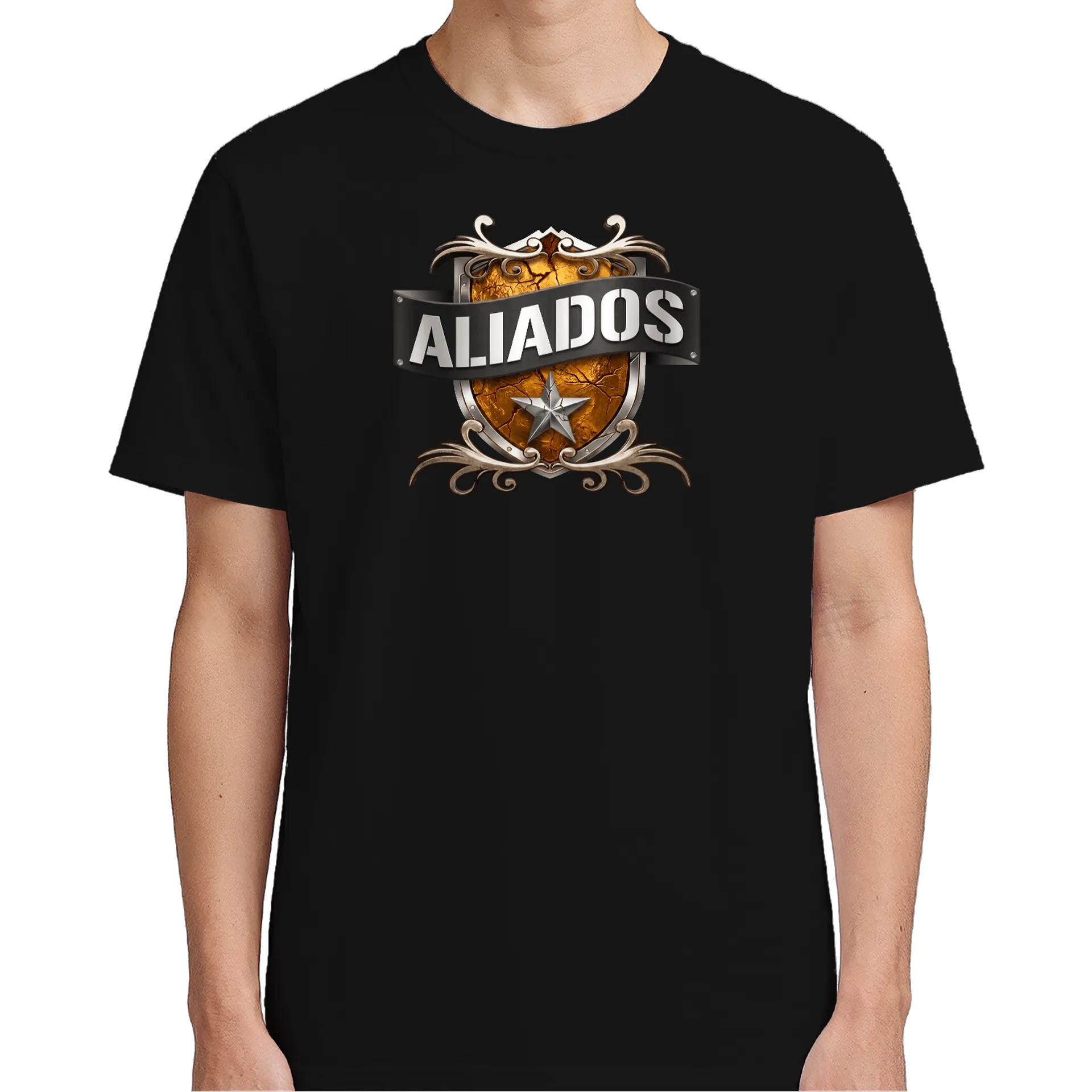 Camiseta Aliados - Sonhar, viver, e todo dia agradecer de Aliados Store — imagem 4 de 6