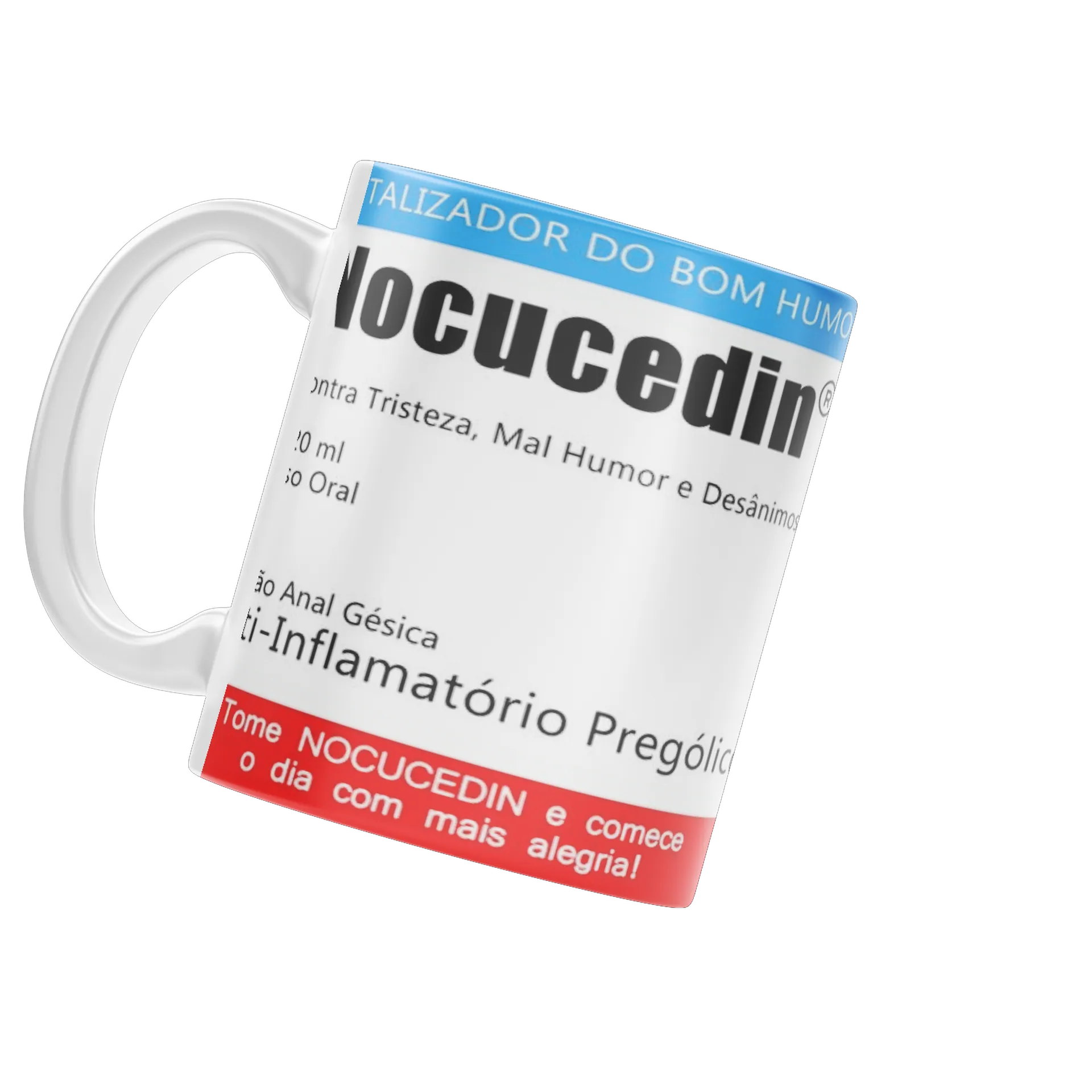 Caneca Porcelana Nocucedin 320ml - Imagem 3