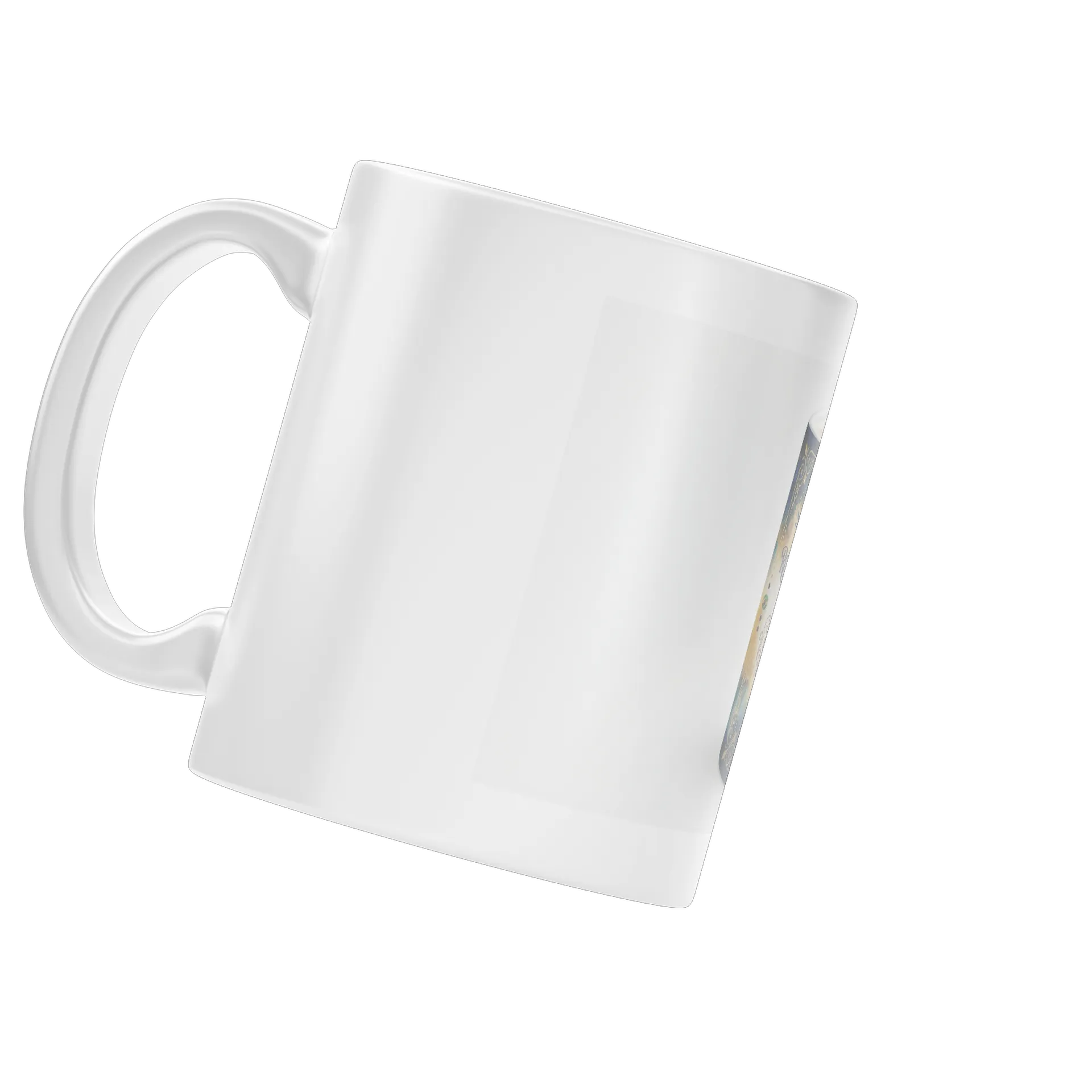 Caneca Porcelana Moda Retrô Letra Gávea 325ml de Loja virtual  Rosenilda Fernandes  — imagem 3 de 4