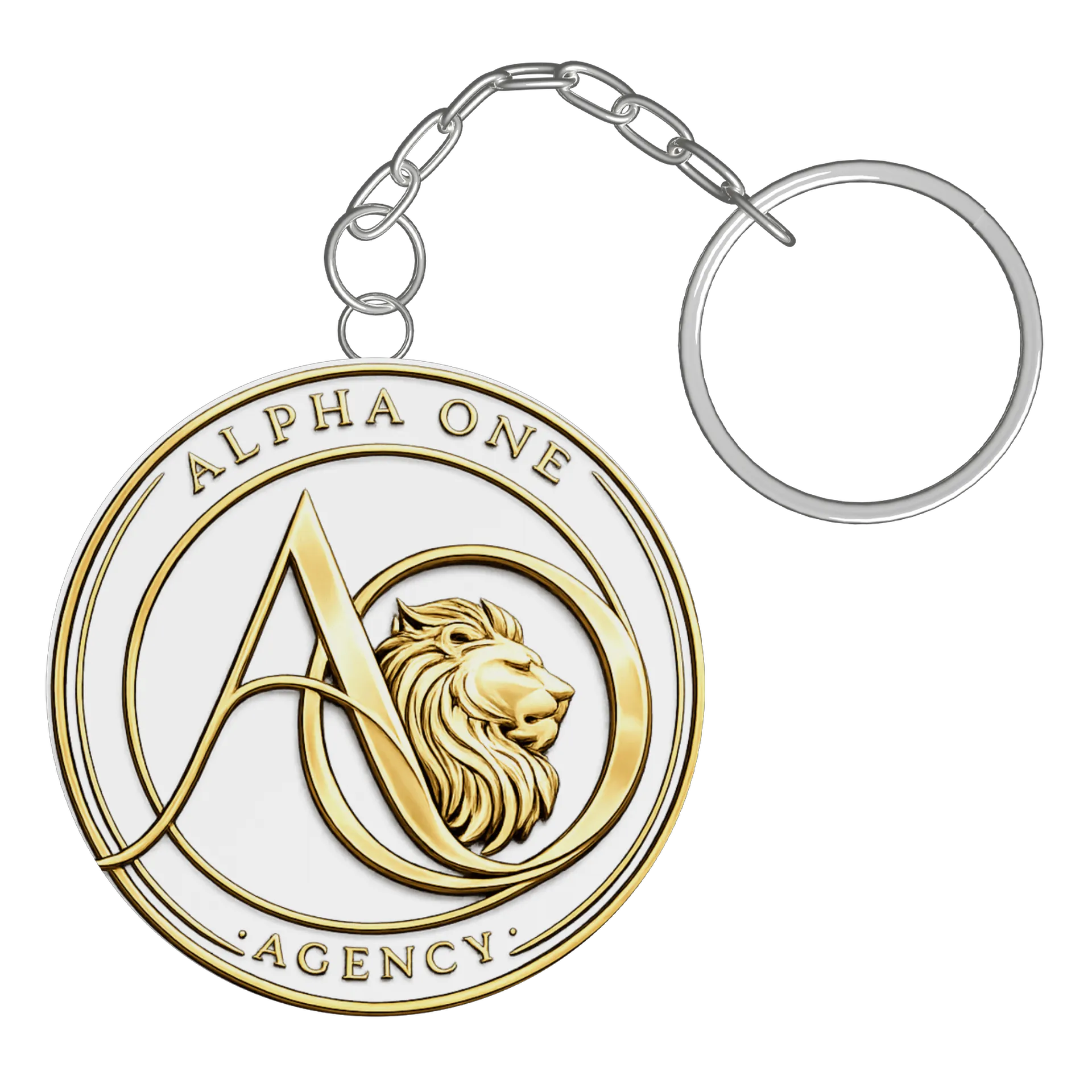 Chaveiro personalizado de AlphaOne