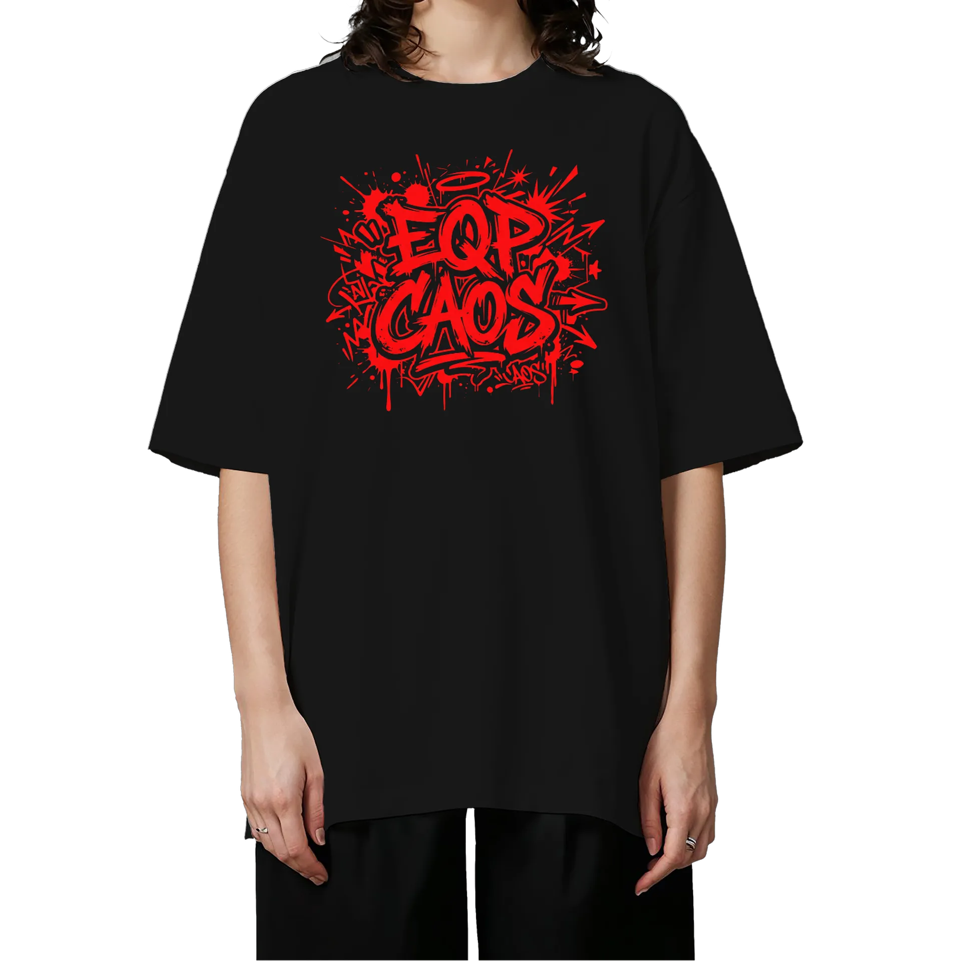 EQP CAOS - Camiseta Oversized - Imagem 3