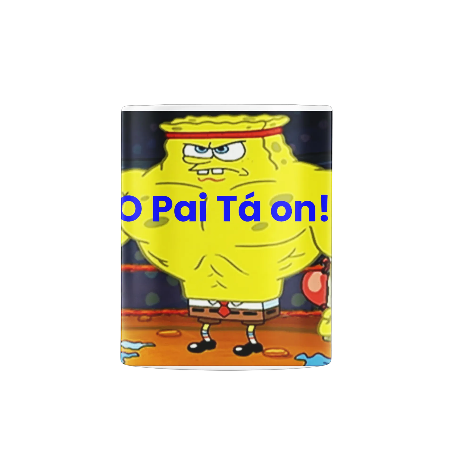 Caneca Do Bob Esponja: o Pai tá On!  de Kawã — imagem 2 de 4