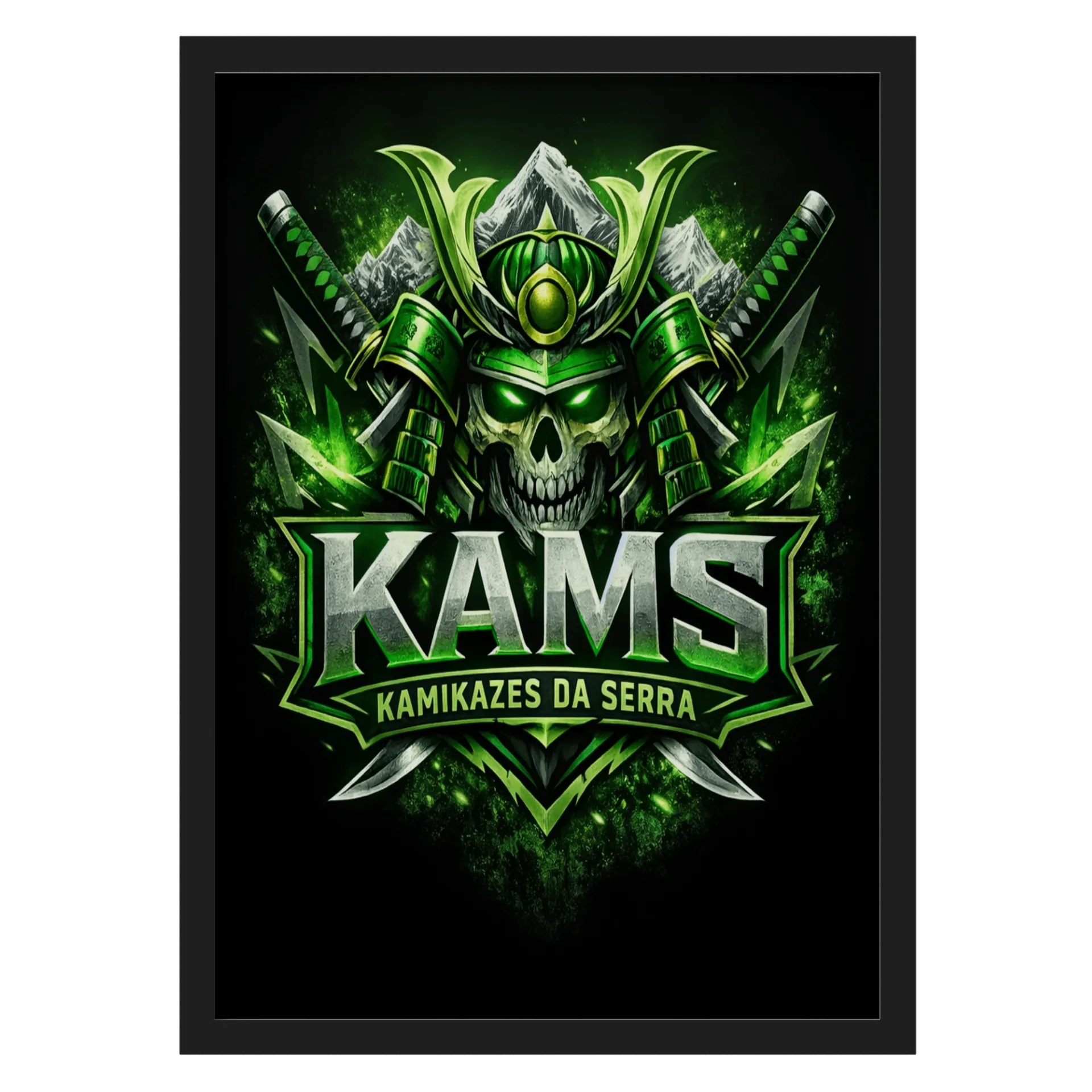 Quadro A3 clã kamikazes da serra de Juliocesardesouzanogueira