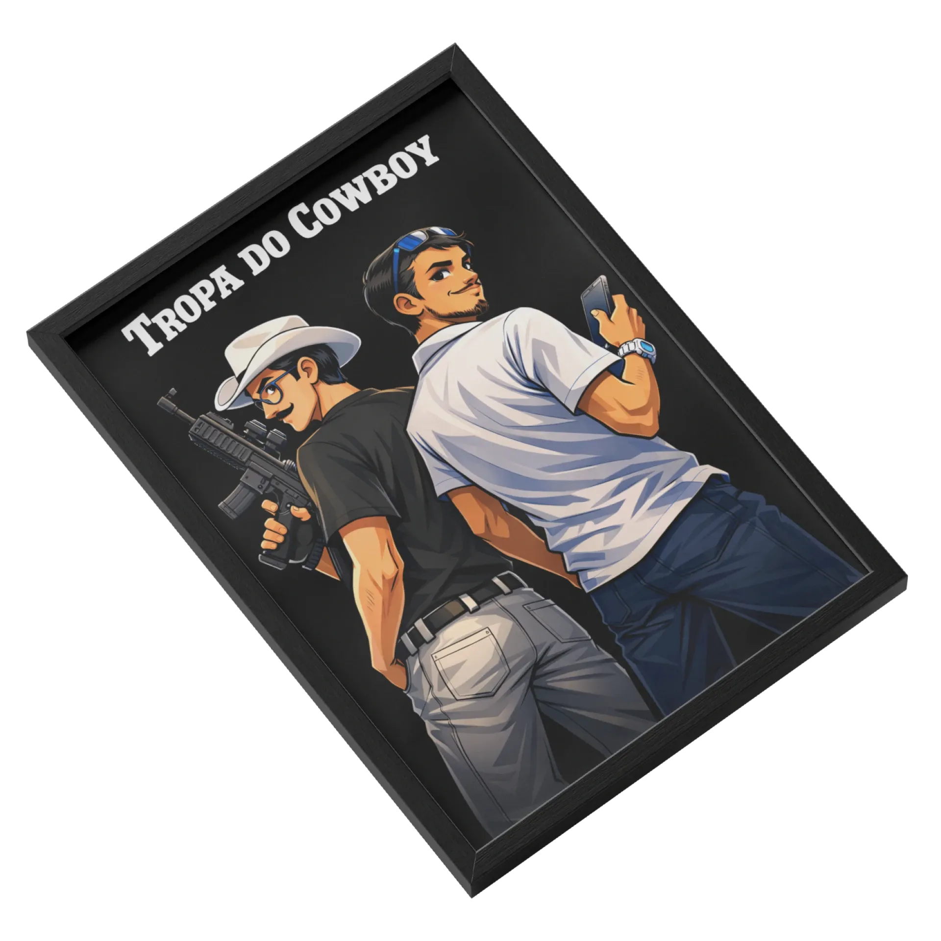 Quadro A3 personalizado de Christian Teixeira