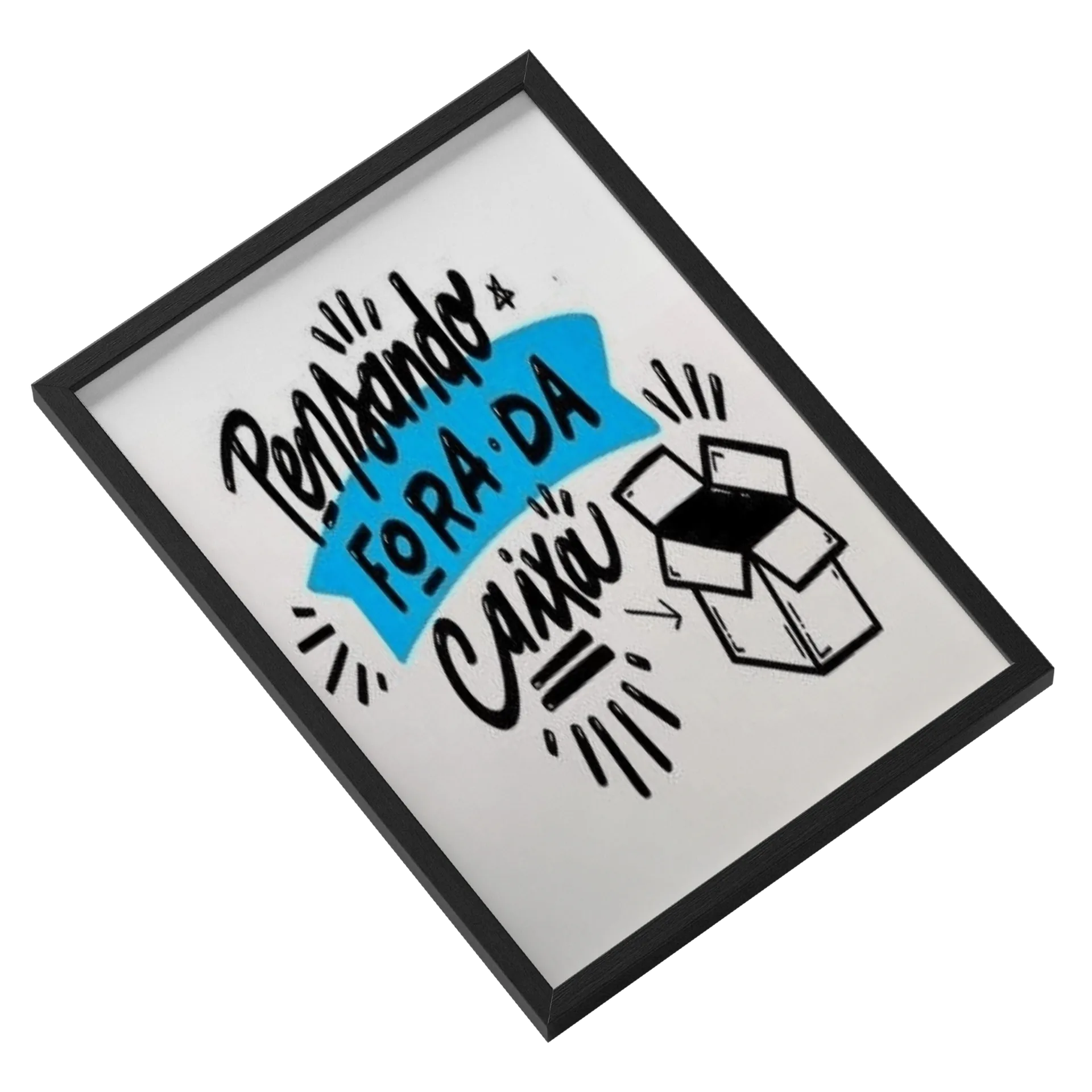 Quadro A3 personalizado Com Vidro de Francieli santiago — imagem 2 de 3