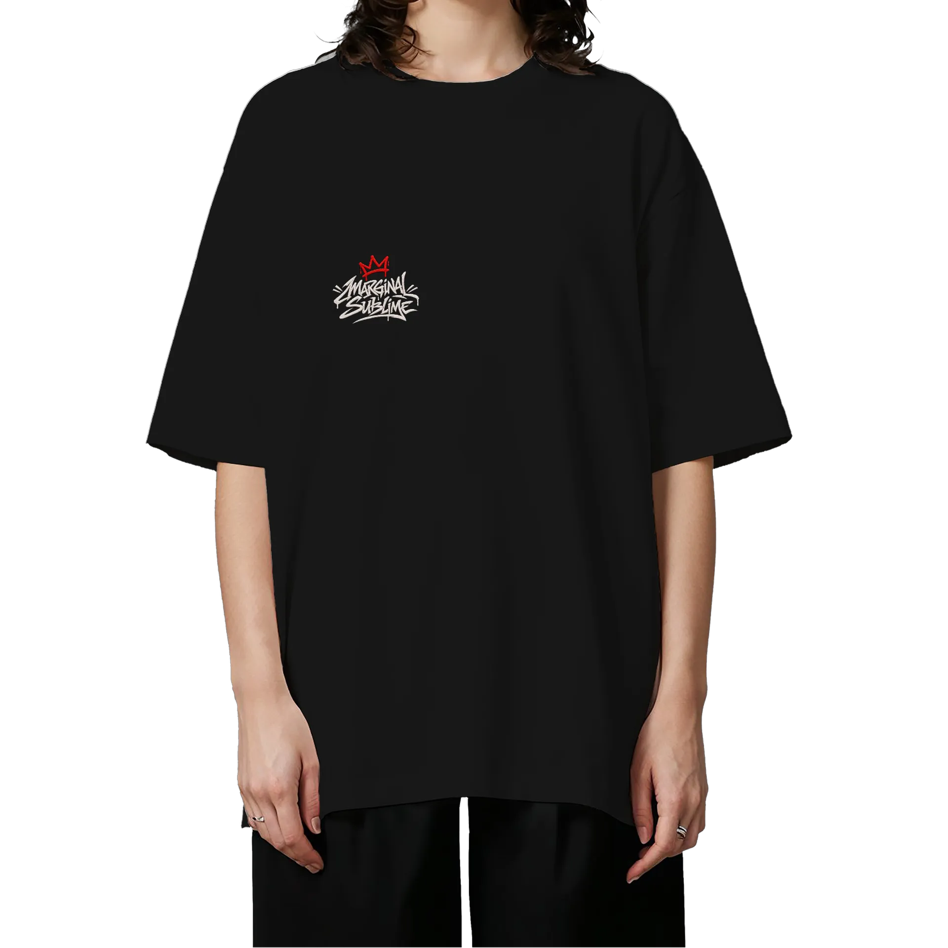 Camiseta Oversized Logo Marginal Sublime Estilo Graffiti - Imagem 3