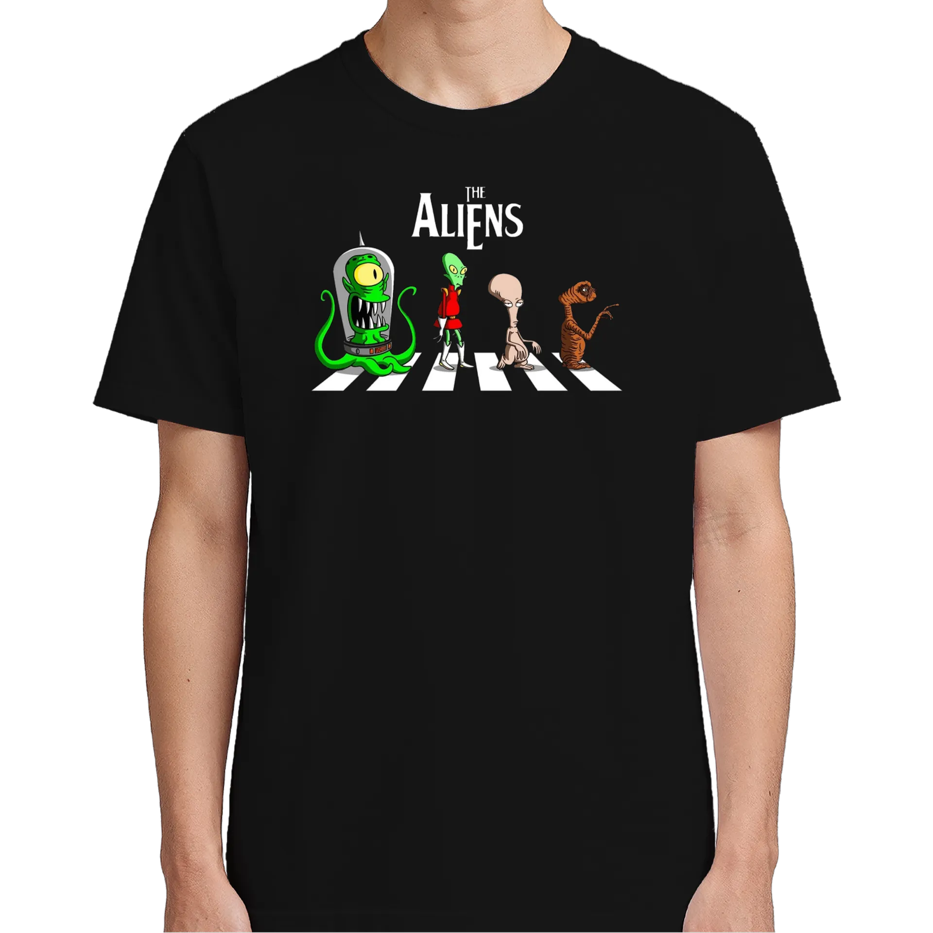 Camiseta Aliens Cartoon 100% Algodão - Imagem 5