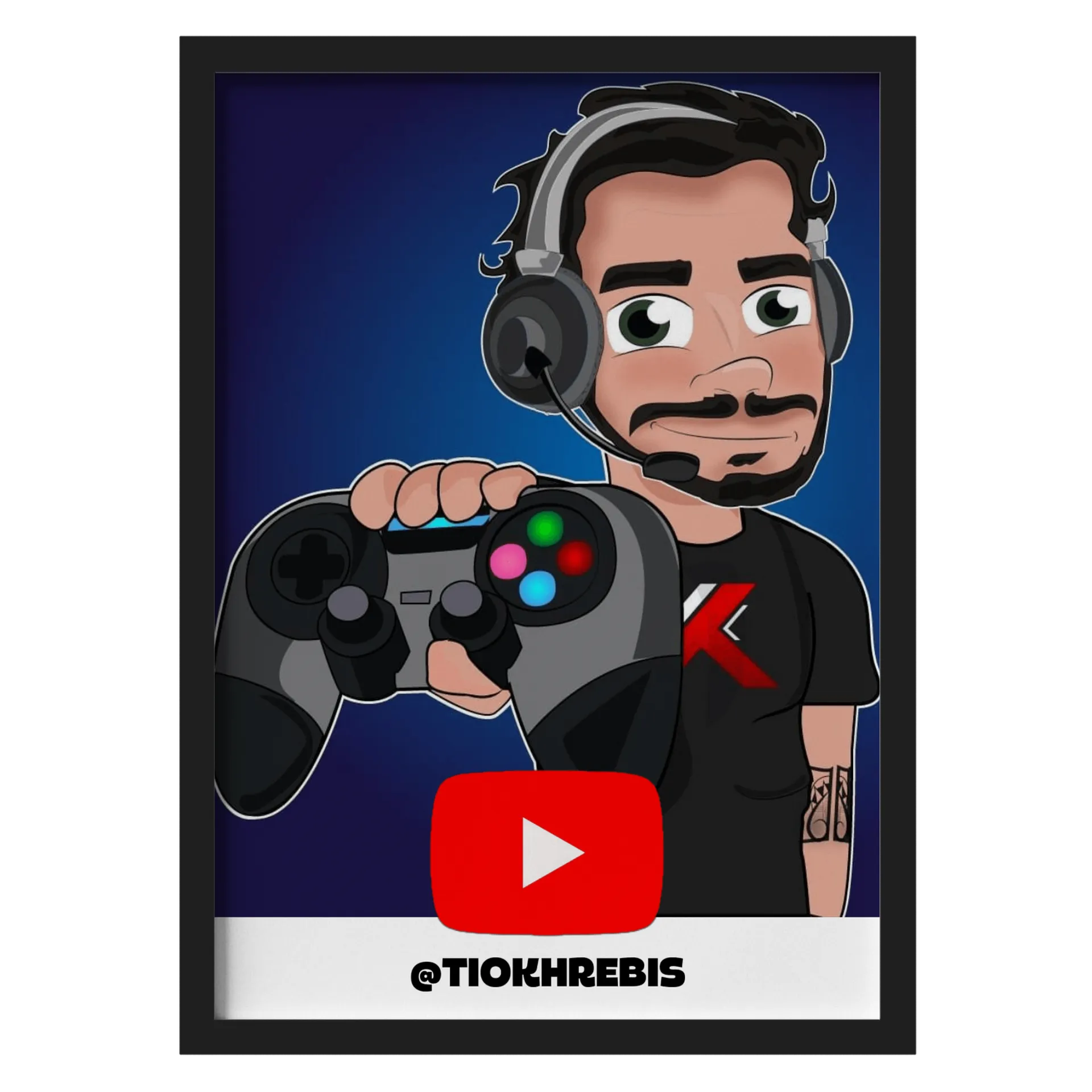 Quadro A3 personalizado - Imagem 1