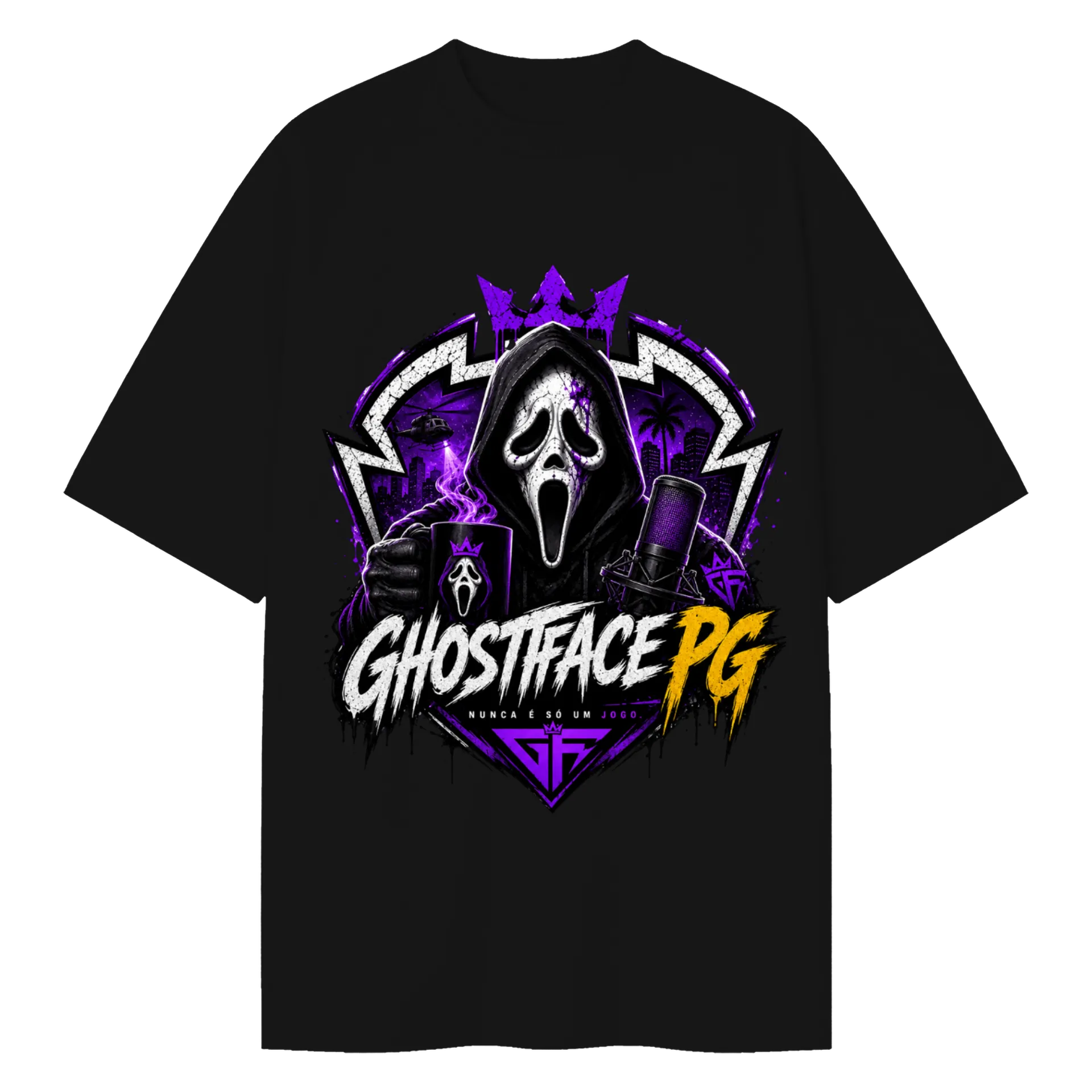 Camiseta Oversized GHOSTPG GF - Imagem 1