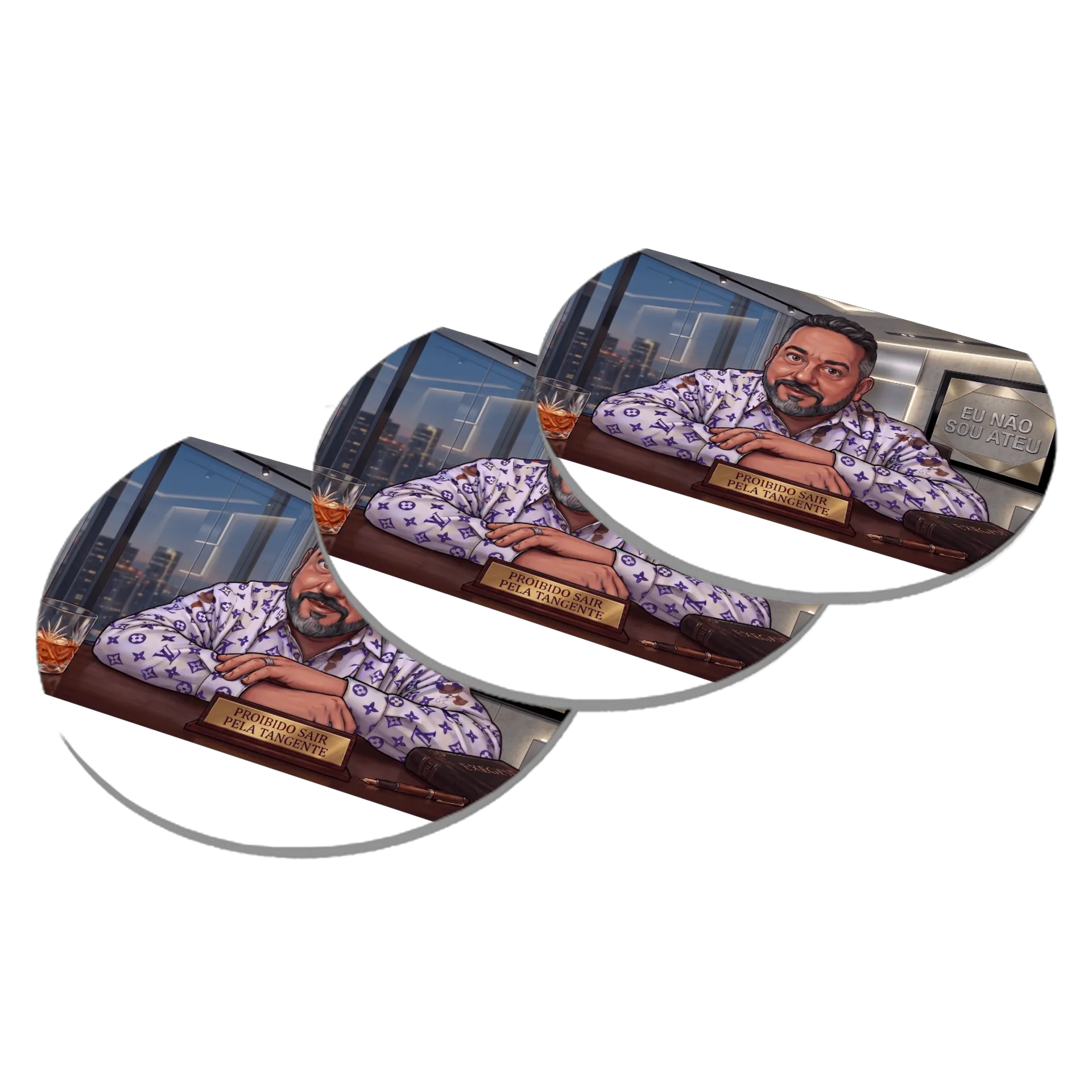 Porta-copos personalizado Sabino de Keren