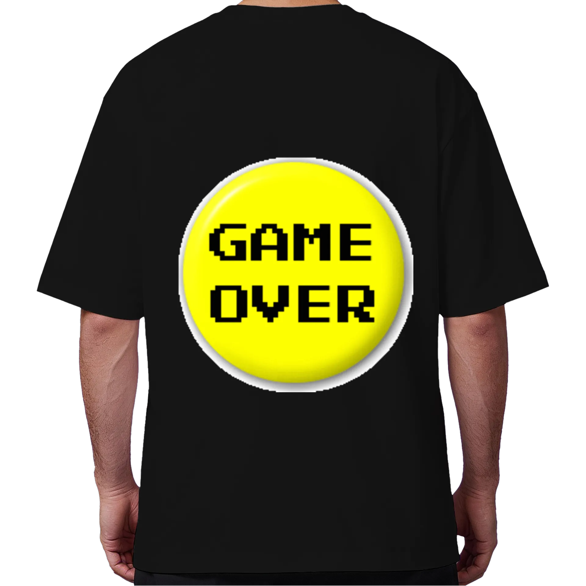 Camiseta Oversized Game Over - Imagem 6