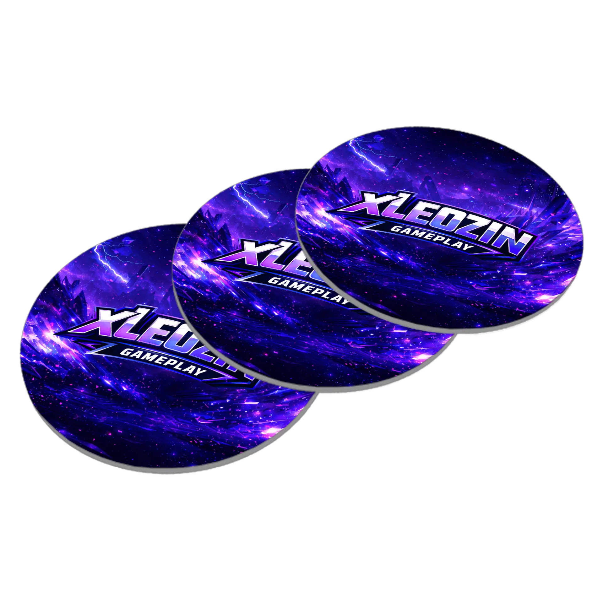 Porta-copos personalizado de xleozingameplay