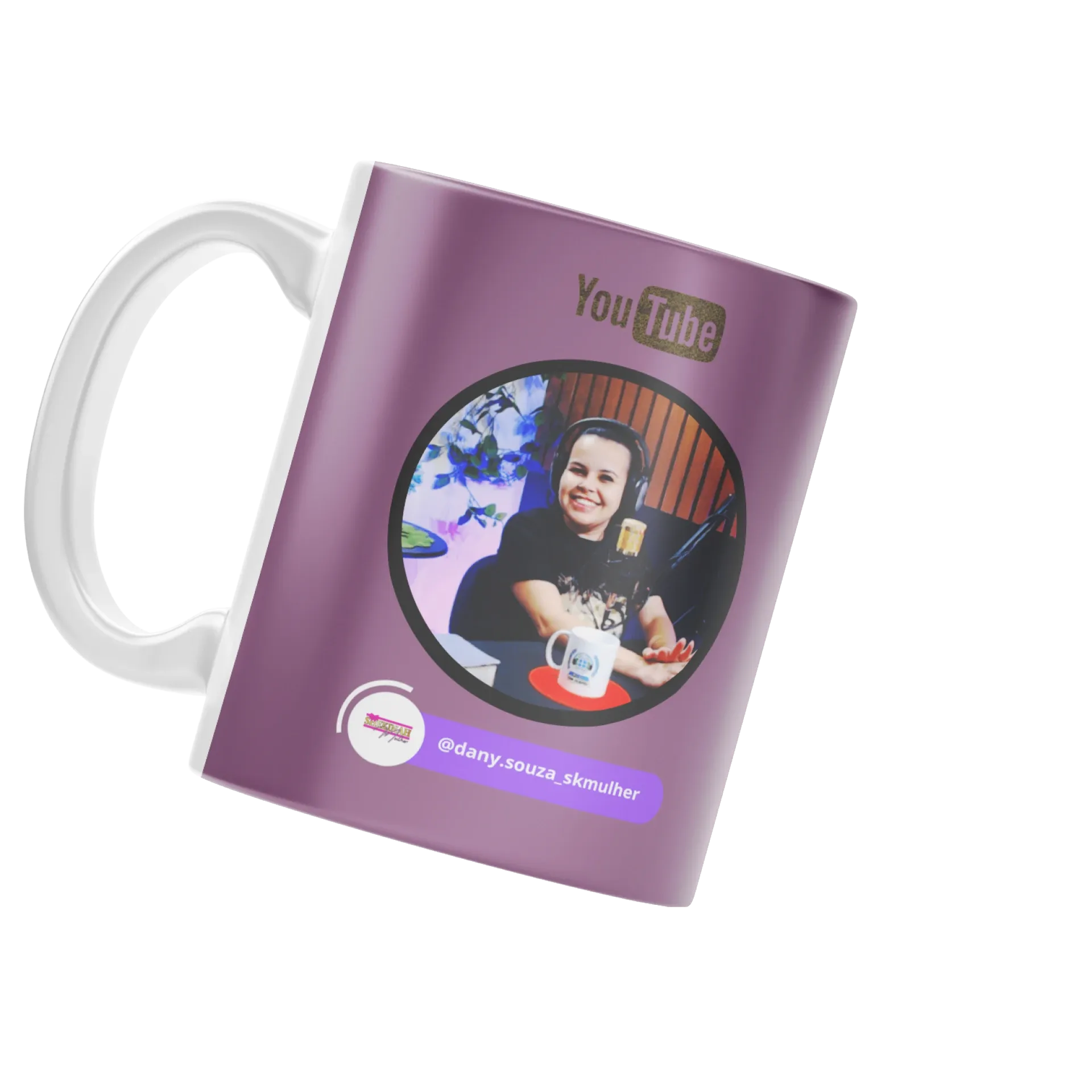 Caneca Shekinah Mulher ☕🌸 - Imagem 3