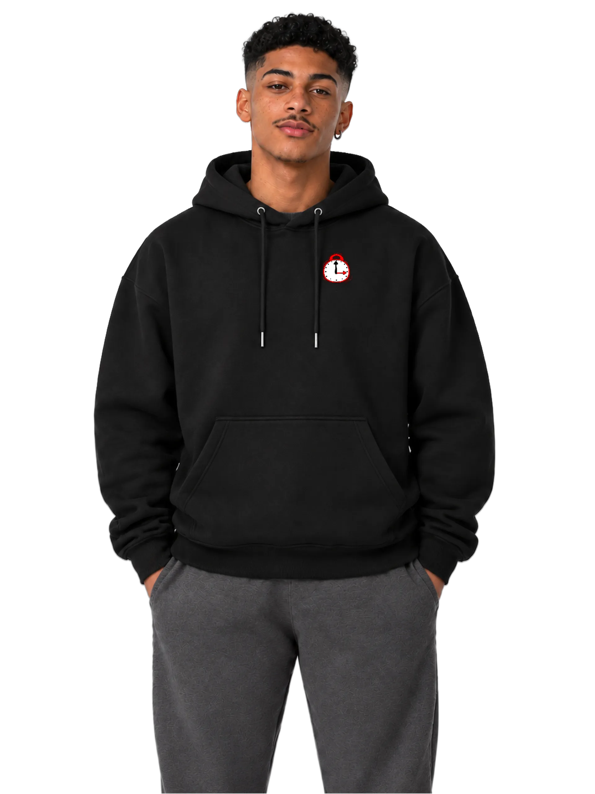 Sweatshirt with a red watch   - Imagem 3
