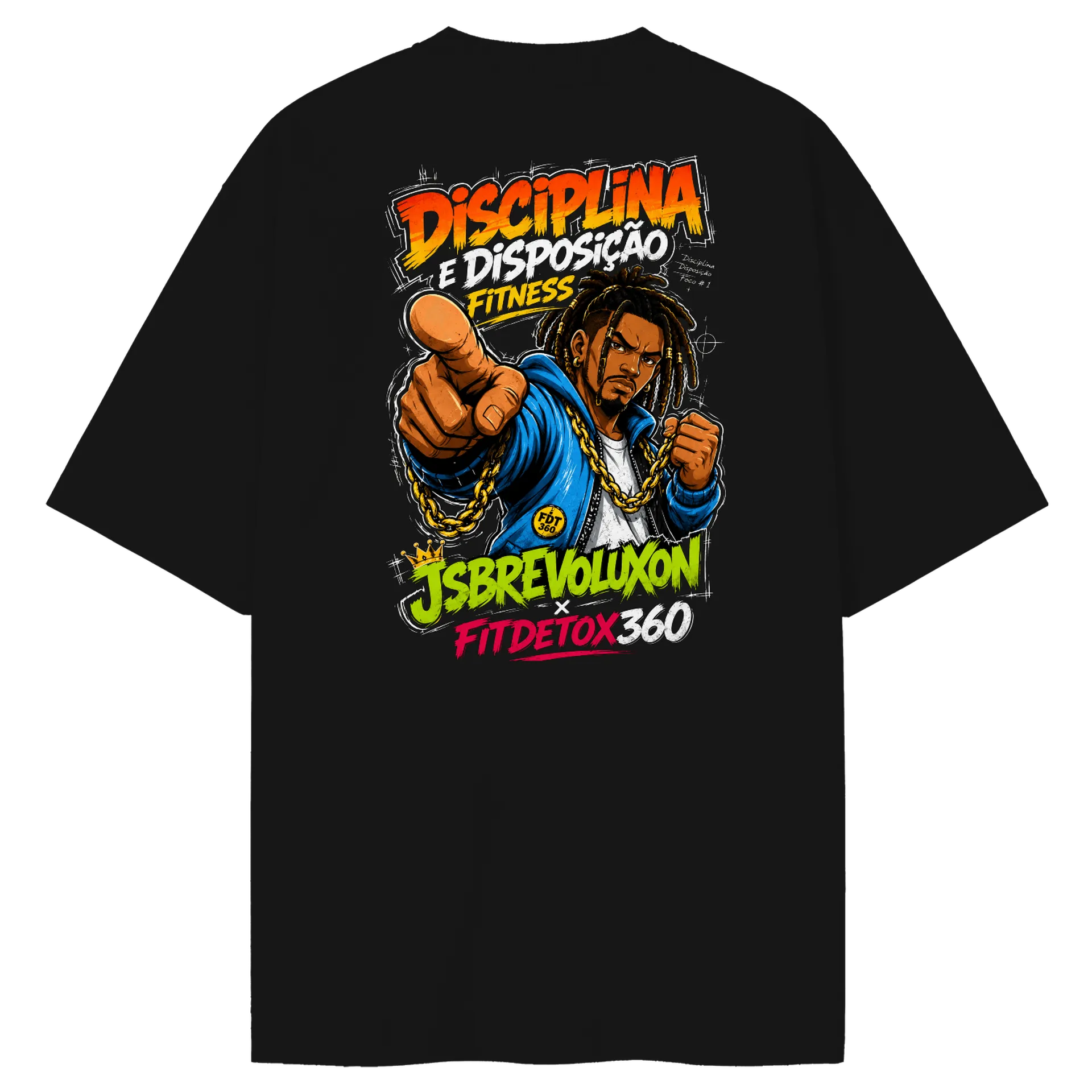 Camiseta Oversized Fitdetox360 NobreFit Premium - Imagem 2