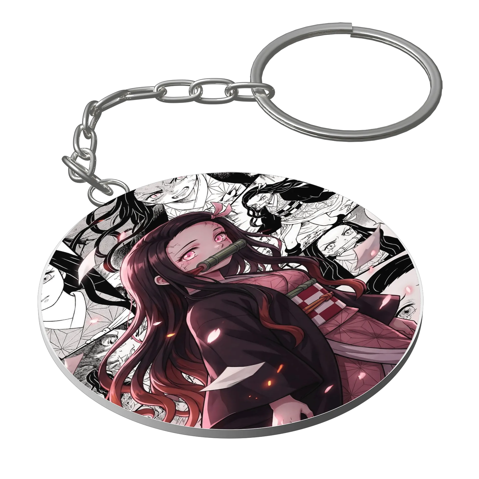 Chaveiro personalizado Nezuko Kamado - Imagem 1