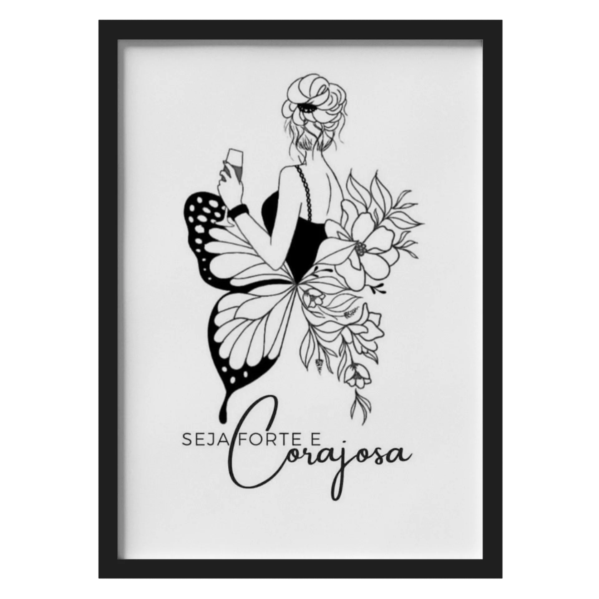 Quadro A3 personalizado Com Vidro - Imagem 1