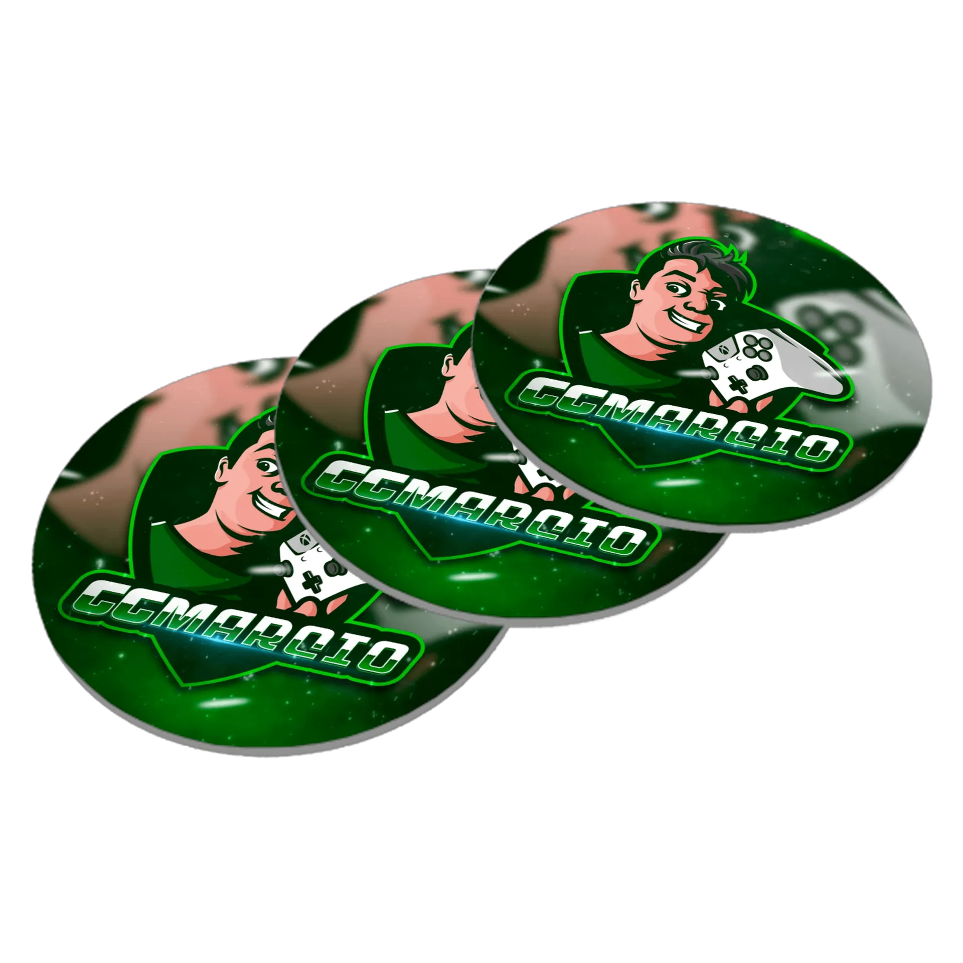 Porta-copos personalizado GGMarcio LOGO - Imagem 3