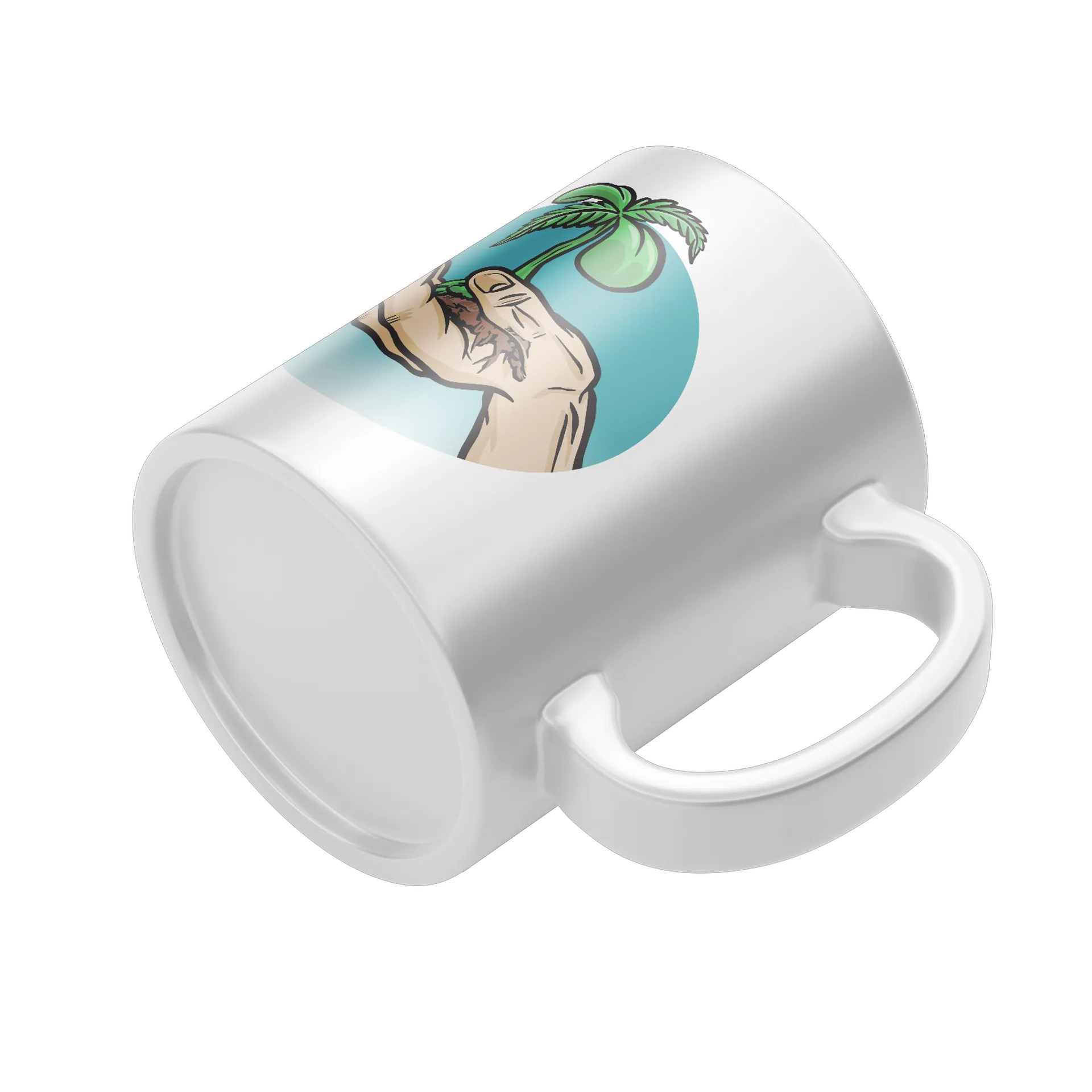 Caneca Porcelana Plantar o bem 325ml - Imagem 4