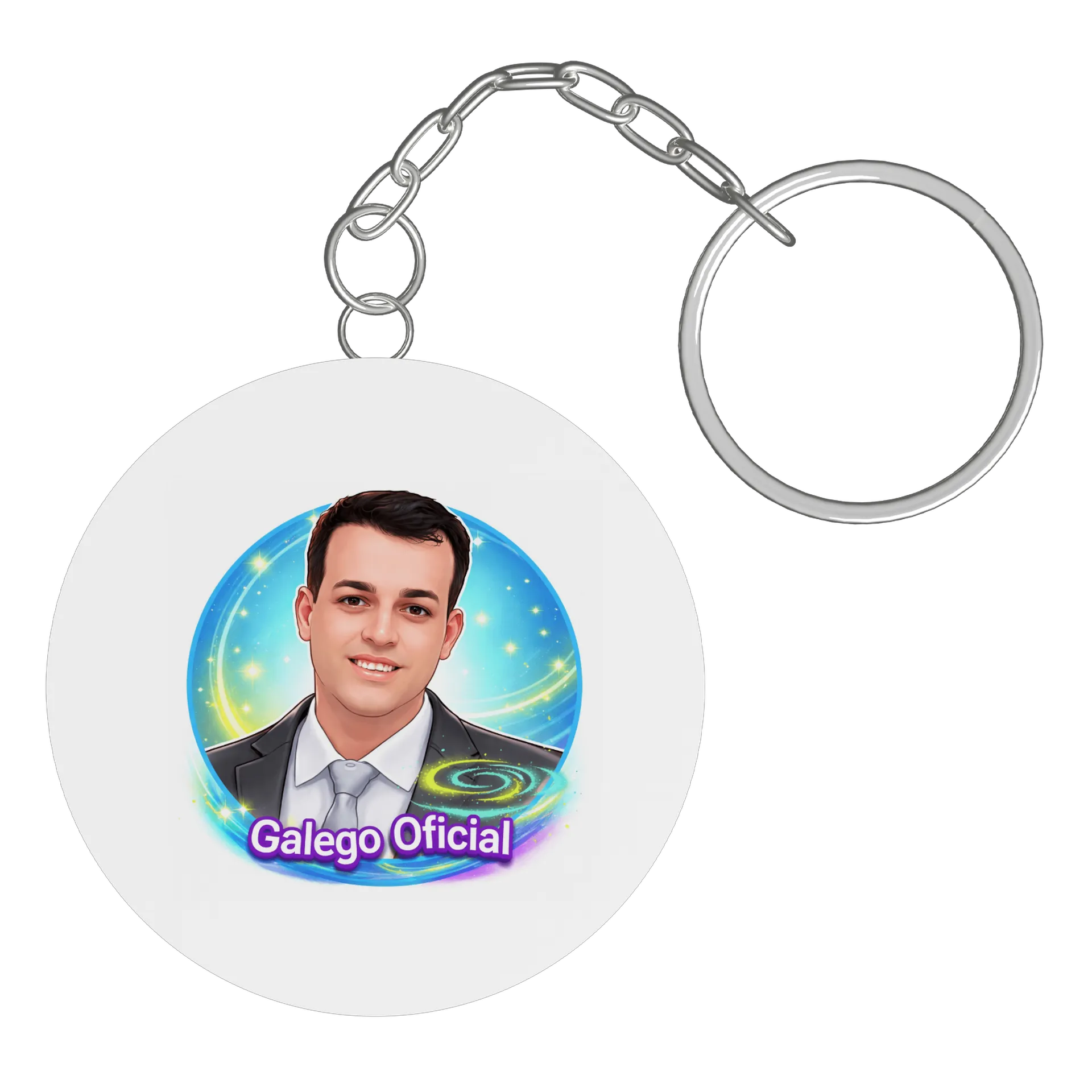 Chaveiro personalizado de Galego Oficial 